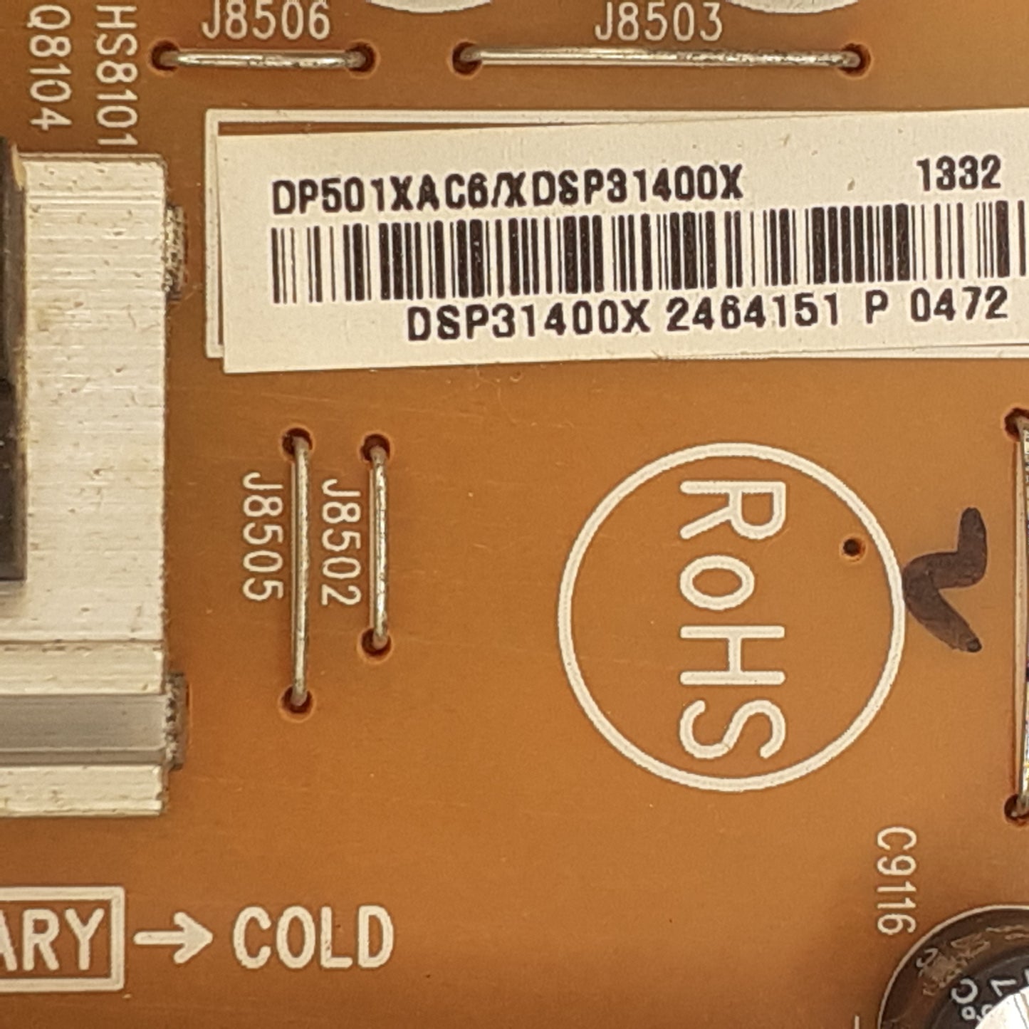 CARTE D'ALIMENTATION XDSP31400X / 715G6163-P0F-000-0020 pour Télé PHILIPS
