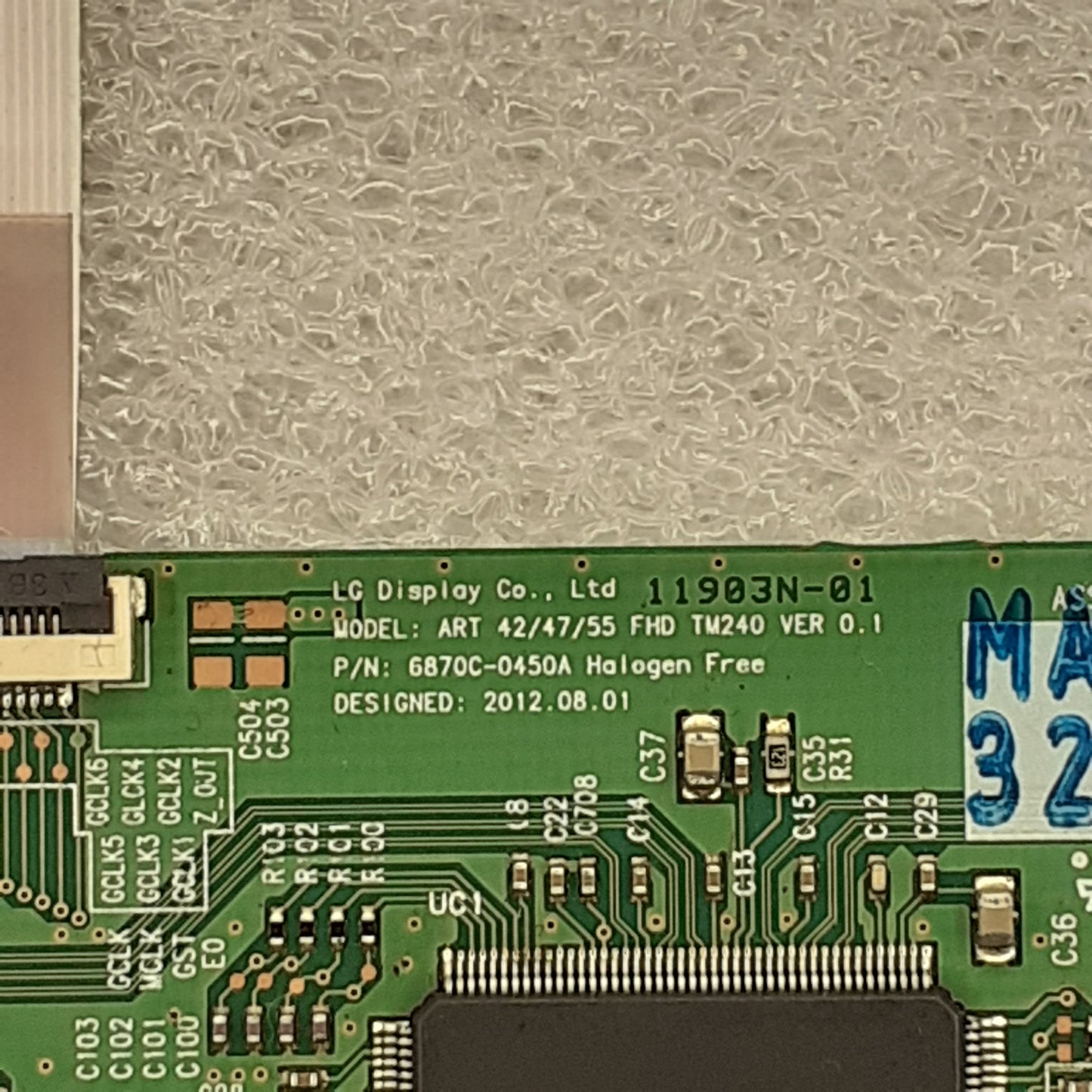 CARTE T-CON LG 6870c-0450A pour Télé PANASONIC TX-L55ET60E