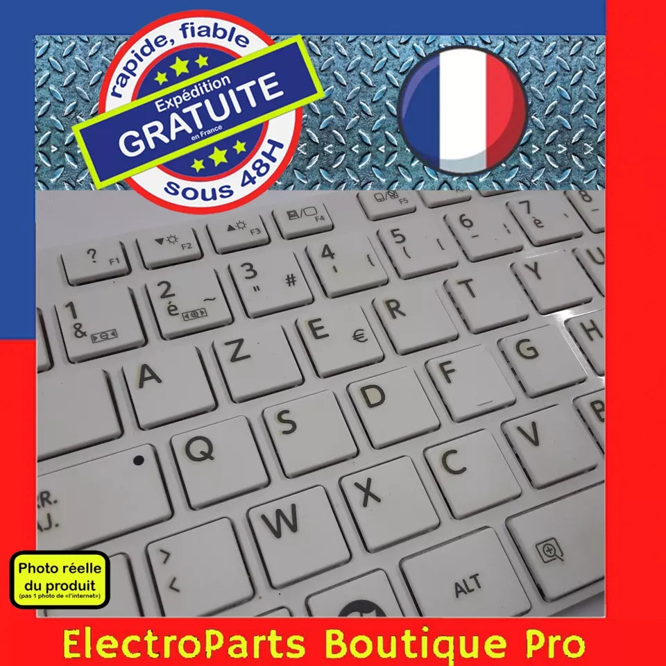 Clavier français AZERTY pour PC portable TOSHIBA L850 L850-12V