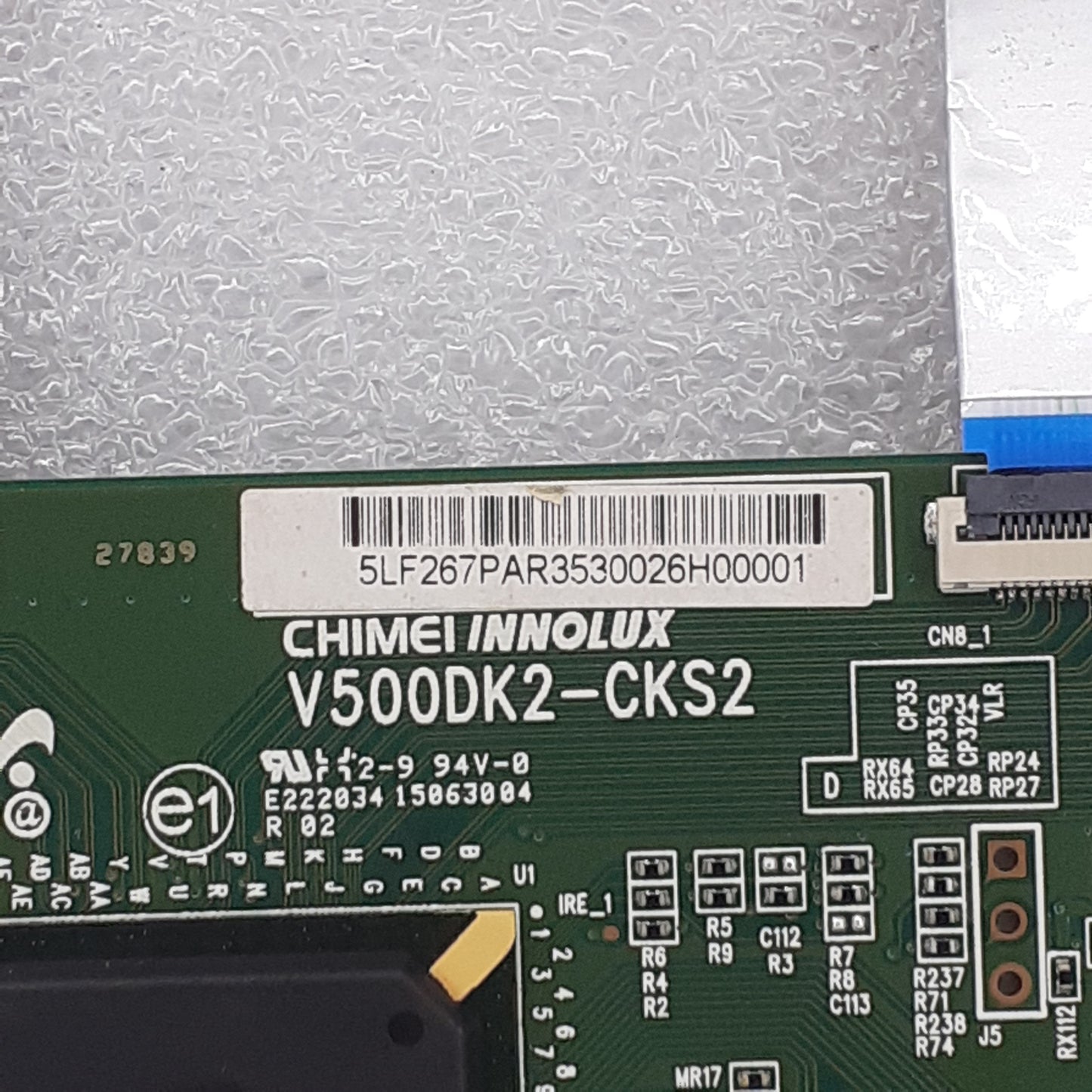 CARTE T-CON INNOLUX V500DK2-CKS2 pour télé PHILIPS 50PUH6400/88