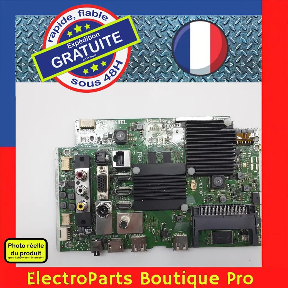 Carte principale VESTEL 23600237 pour télé TOSHIBA 43UL3A63DG