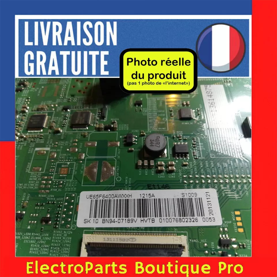 Carte principale BN94-07189V pour télé SAMSUNG UE65F6400