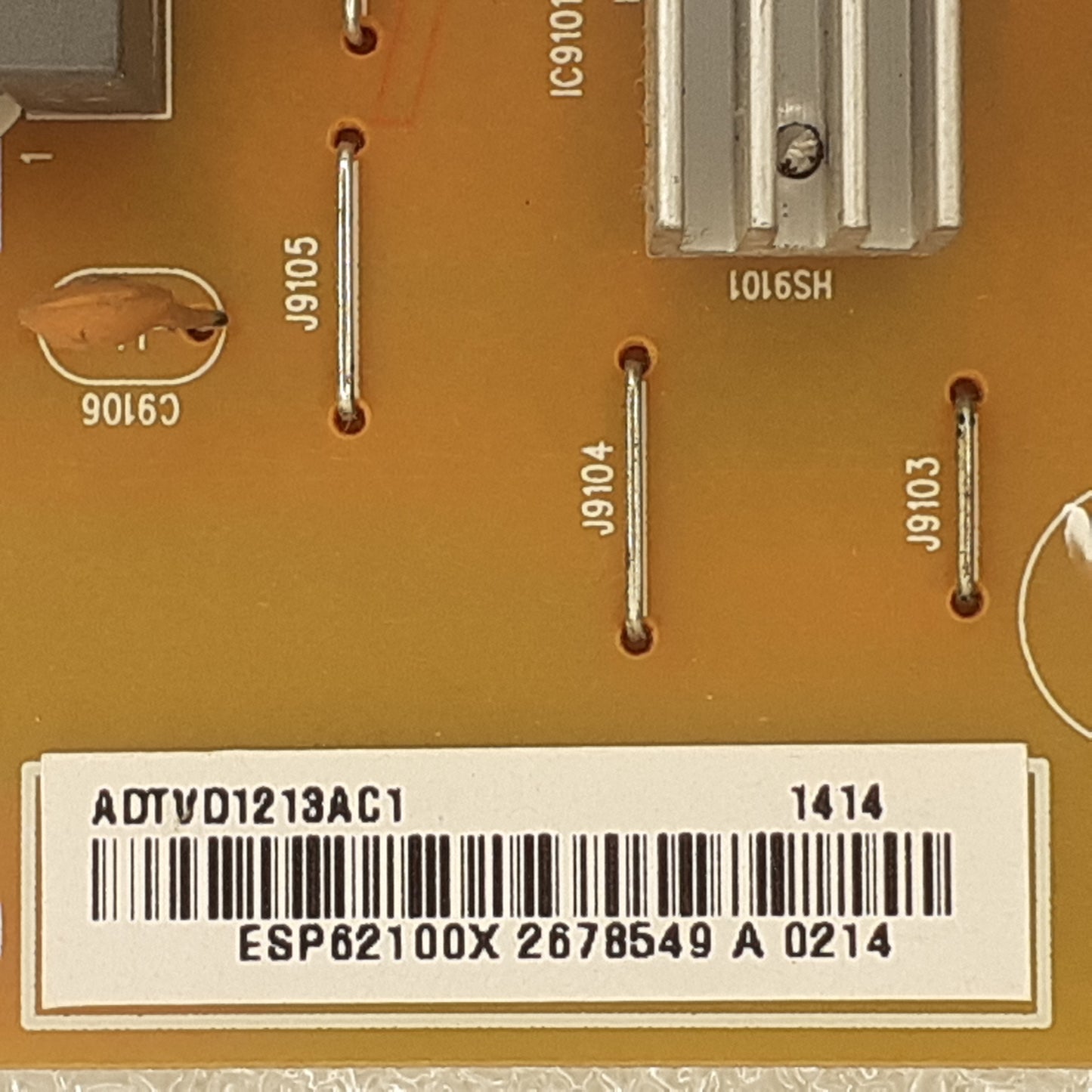 CARTE D'ALIMENTATION ADTVD1213AC1 / 715G6338-P02-000-002S pour Télé PHILIPS 47PFH6309/88