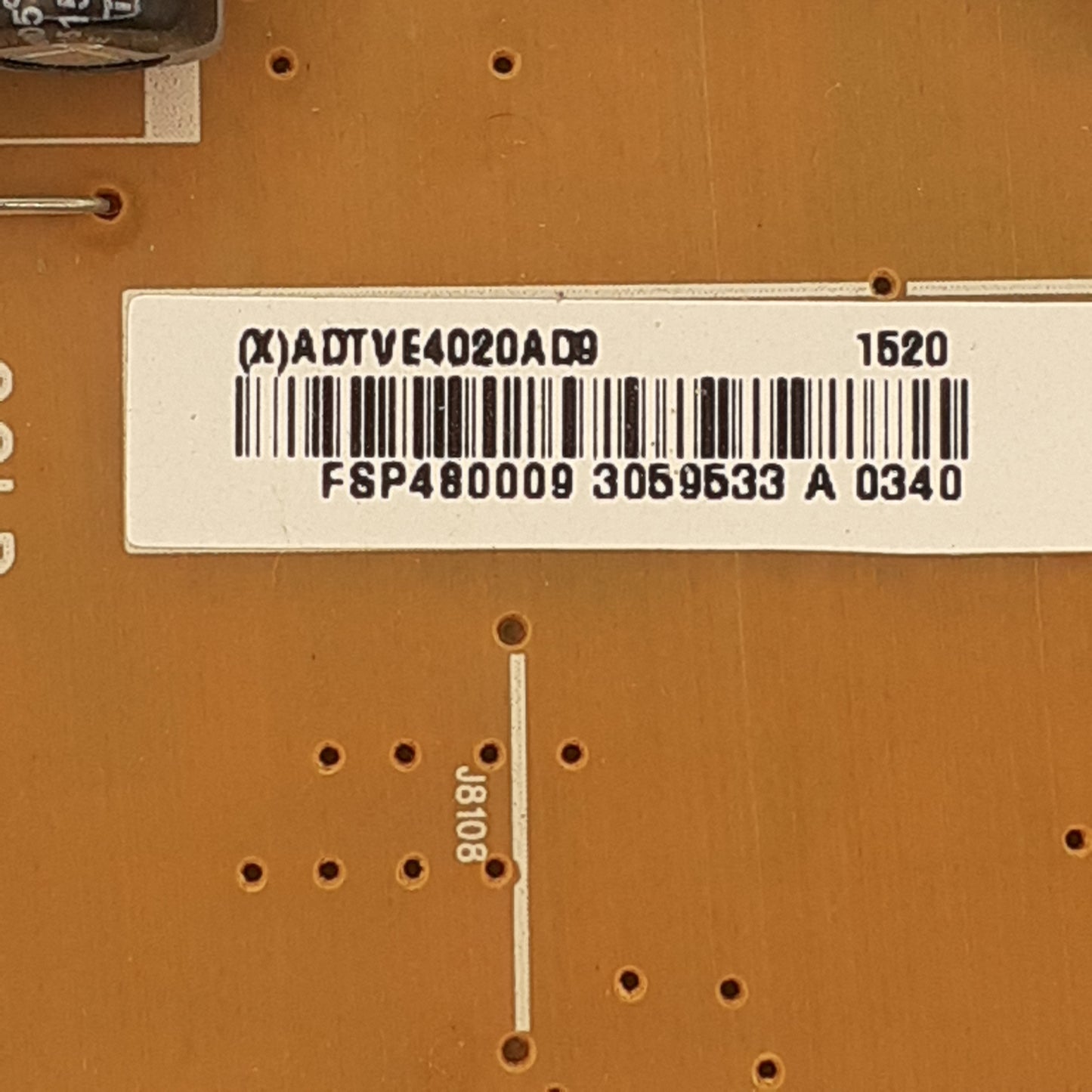 CARTE D'ALIMENTATION (X)ADTVE4020AD9 / 715G6973-P01-004-002H pour Télé PHILIPS 49PUK7100/12