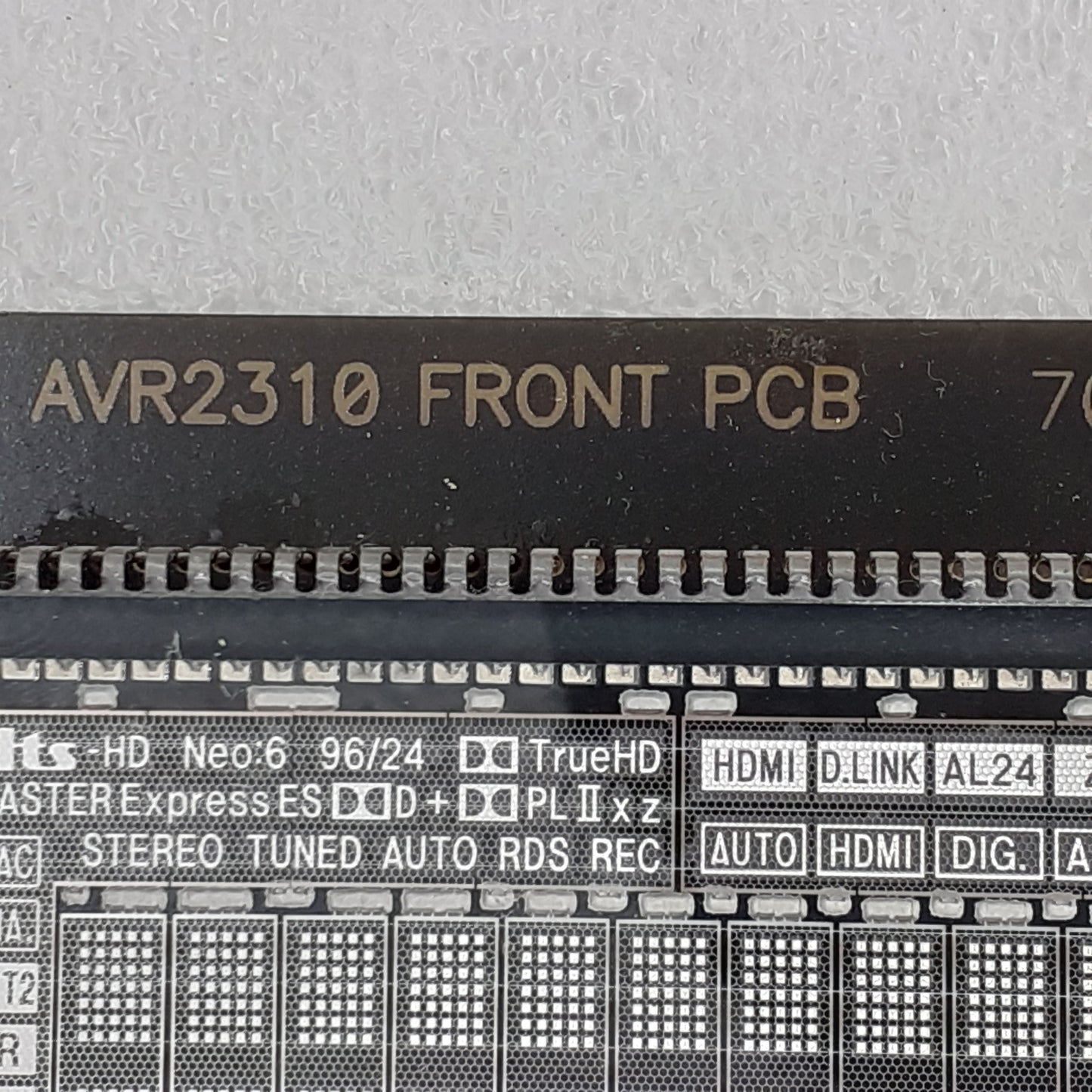 CARTE DE COMMANDE avec écran afficheur AVR2310 FRONT PCB 7020-06841-000-1S pour ampli DENON 2310-AVR