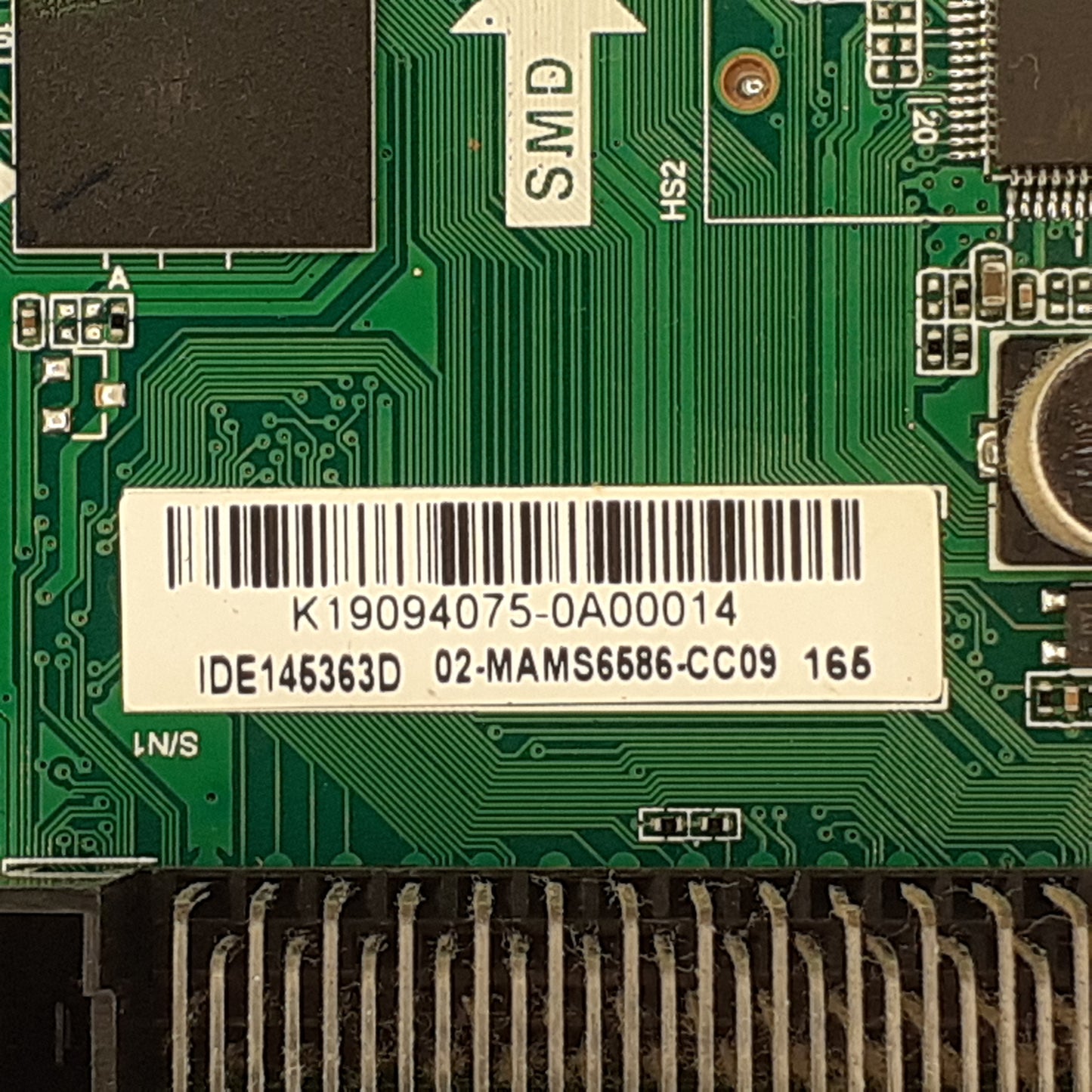 CARTE PRINCIPALE 02-MAMS6586-CC09 / K19094075-0A00014 / T.MS6586.U783 pour Télé FPS 65D1202