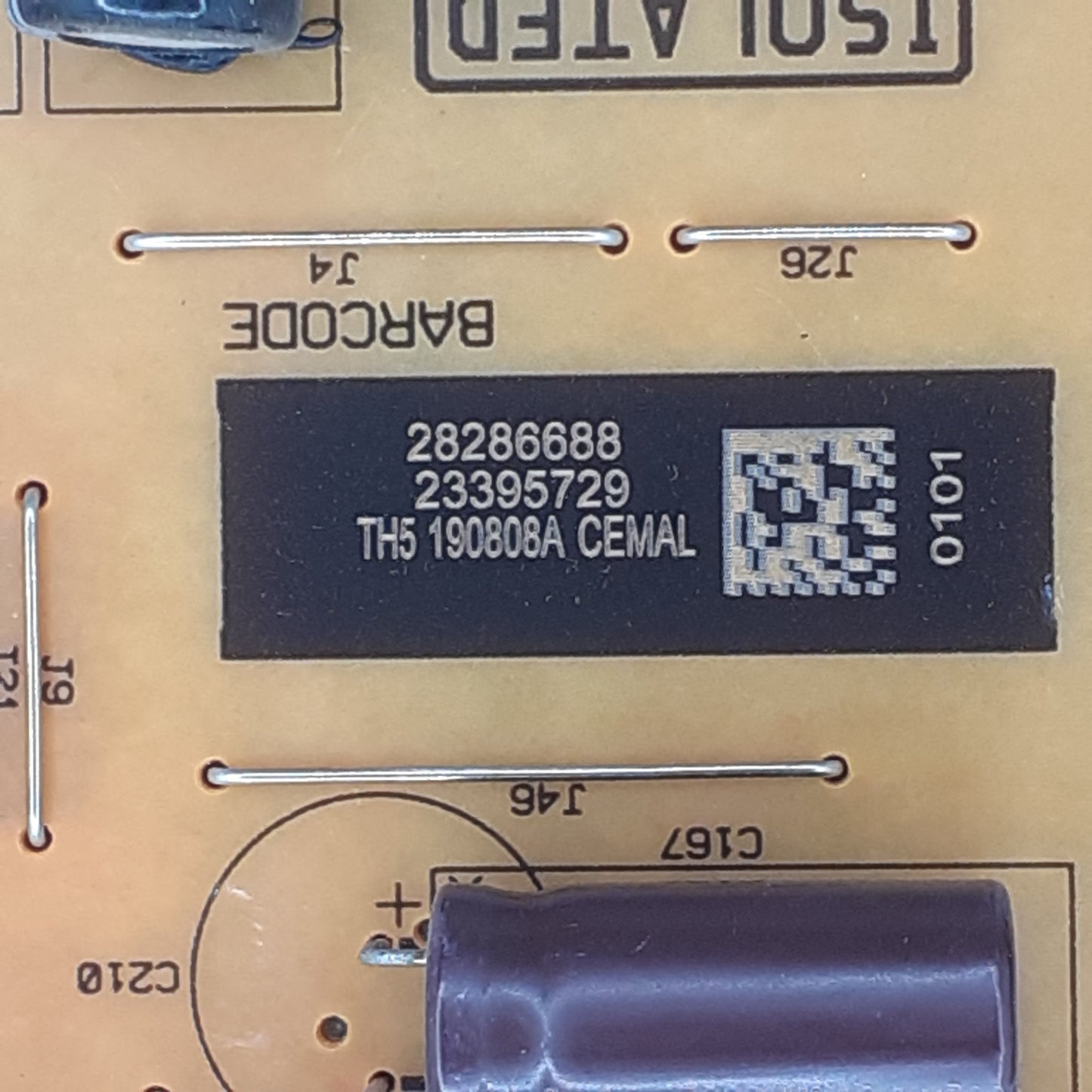 CARTE D'ALIMENTATION VESTEL 23395729 pour télé HAIER LEU55V300S