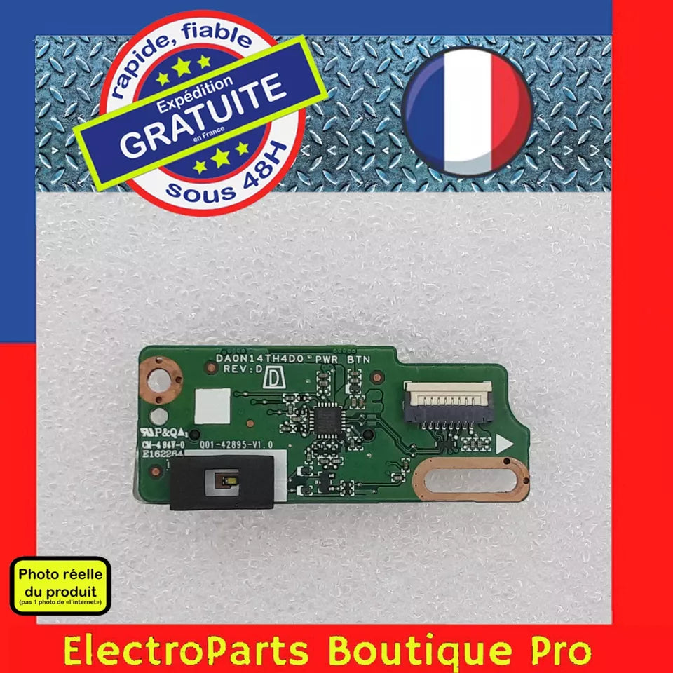 Module Marche-Arrêt (bouton POWER) DA0N14TH4D0 REV:D pour PC tout-en-1 HP 24-DF