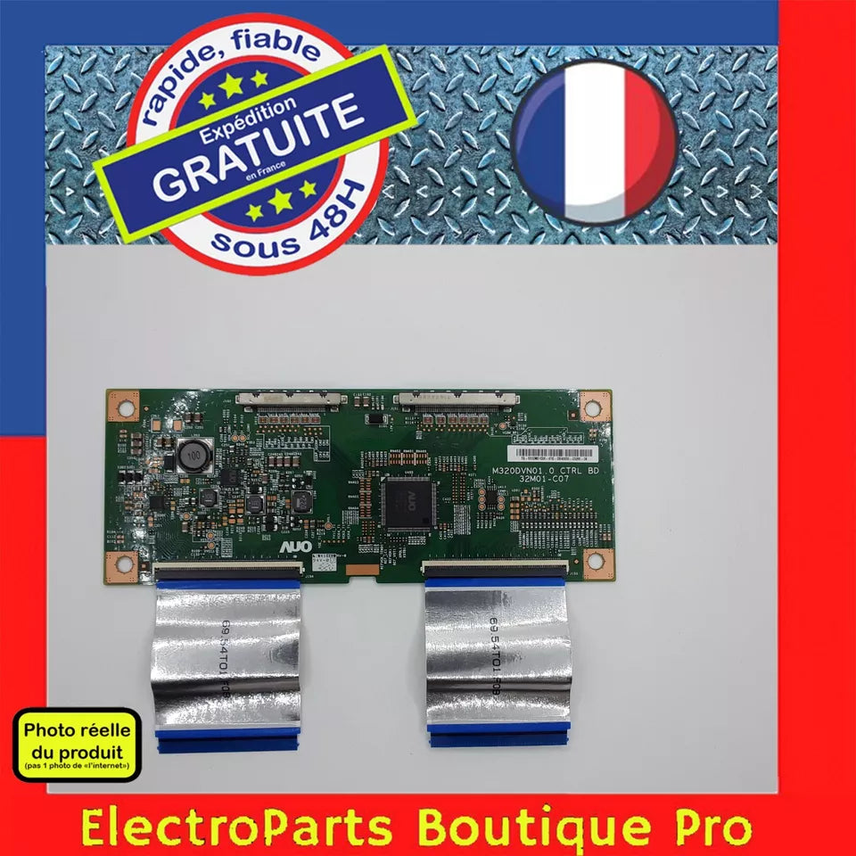 Carte T-CON AUO M320DVN01.0 32M01-C07 pour moniteur AOC 320LM00001