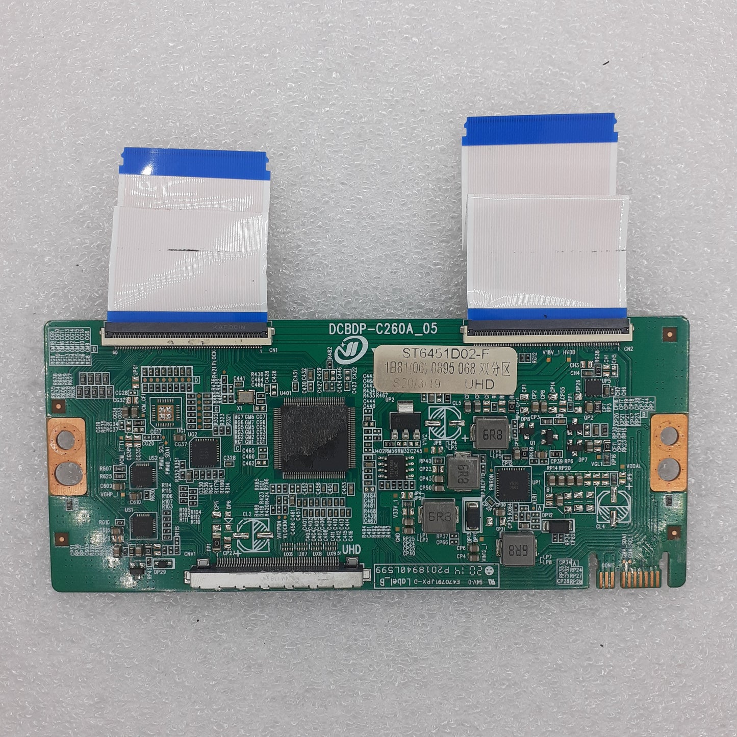CARTE T-CON DCBDP-C260A_05 ST6451D02-F pour télé FELSON PSTVEL65LUHD
