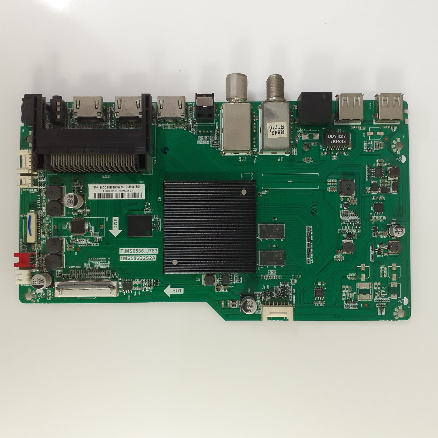 CARTE PRINCIPALE 02-MAMS6586-CC09 / K19094075-0A00014 / T.MS6586.U783 pour Télé FPS 65D1202