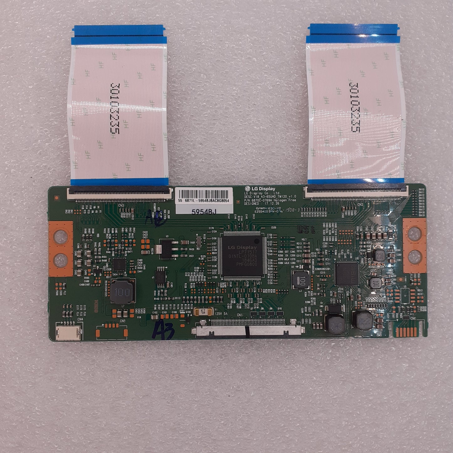 CARTE T-CON LG 687c-0769A pour télé HITACHI 55F501HK5000