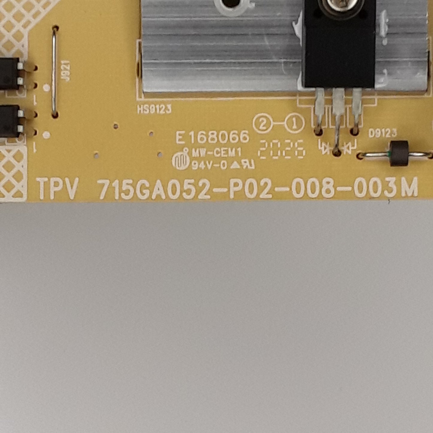 Carte d'alimentation PLTVJJ401XADB pour Télé PHILIPS 58PUS7505/12