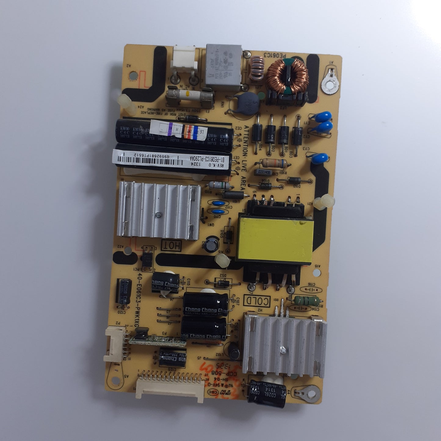 CARTE D'ALIMENTATION 81-PE061C3-PL290AA pour Télé THOMSON 32HU5253C