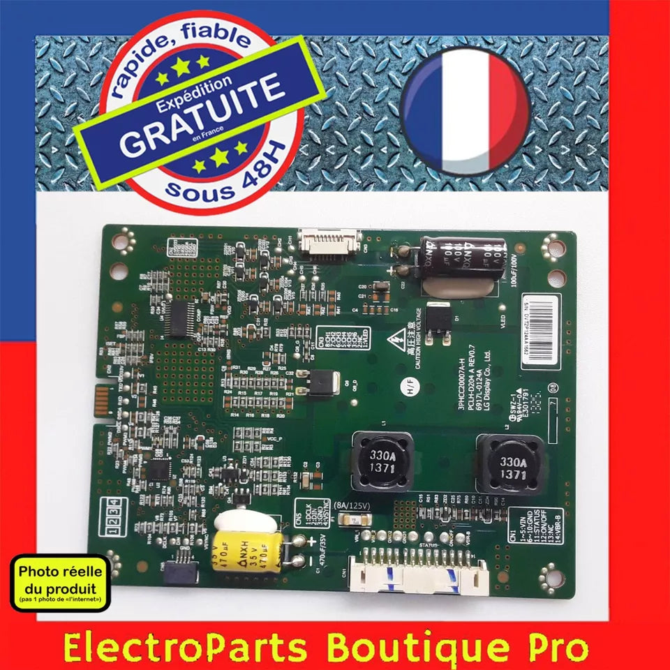 Carte pilote LED 6917L-0124A pour télé PANASONIC TX-L47ET60E