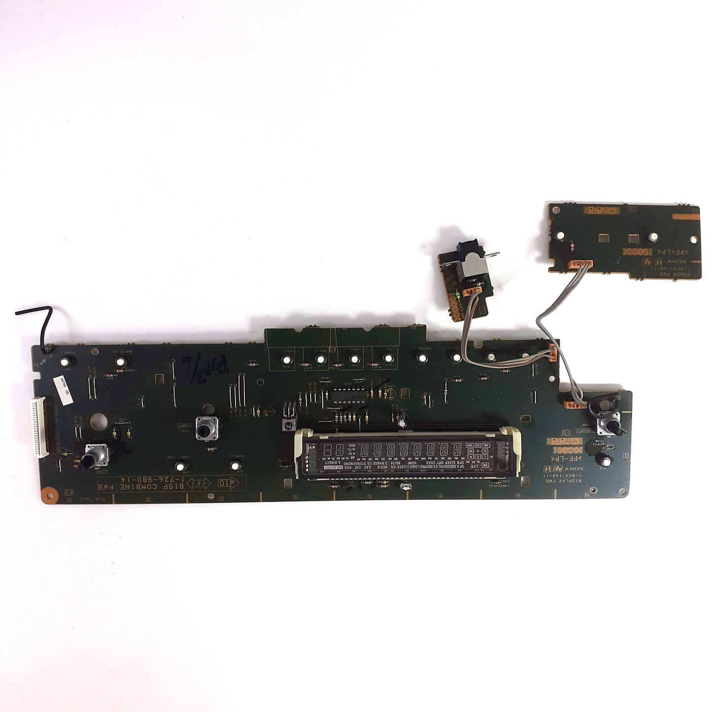 CARTE DE COMMANDE avec écran afficheur 1-726-980-14 pour ampli SONY STR-DG700
