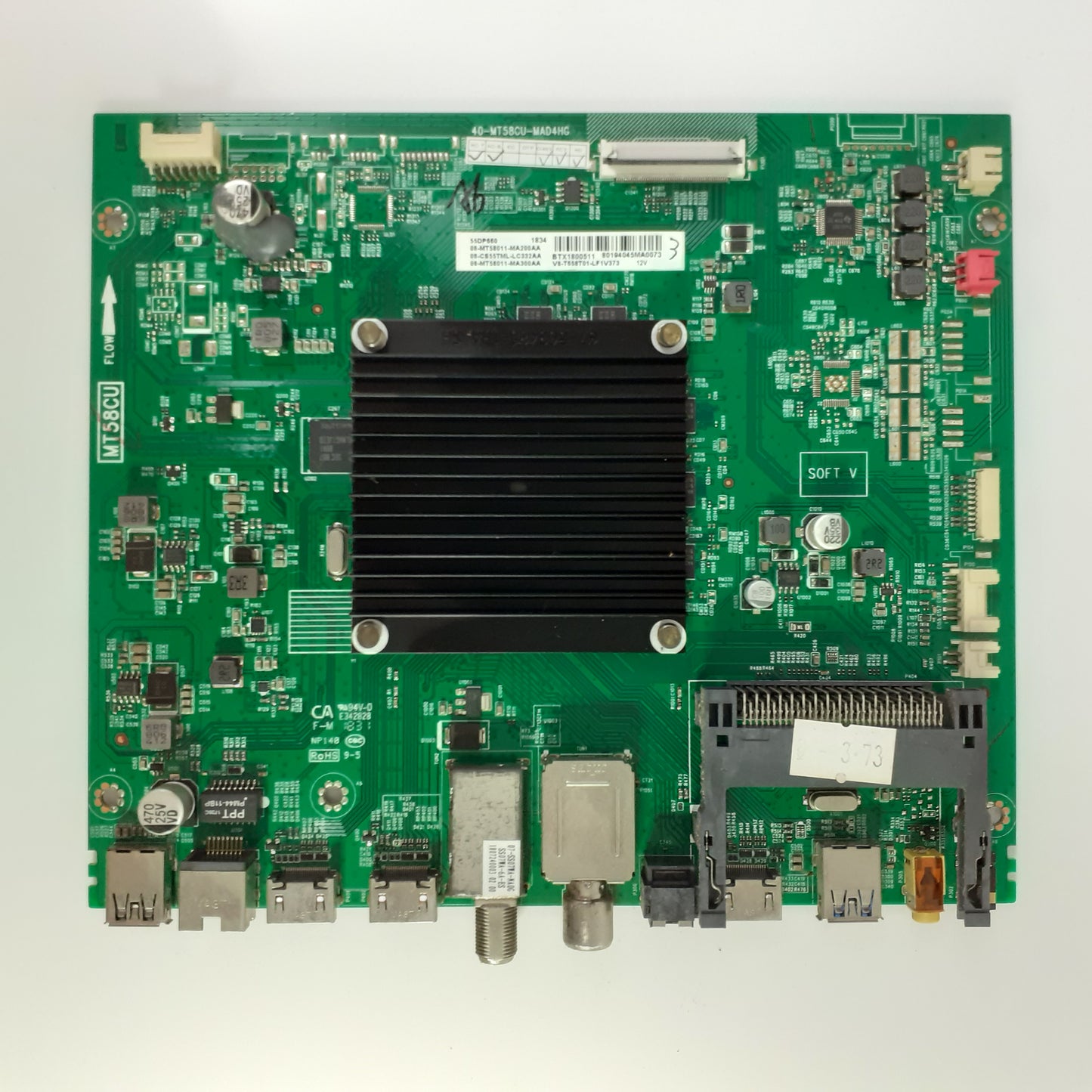 CARTE PRINCIPALE 08-MT58011-MA200AA pour Télé TCL 55DP660