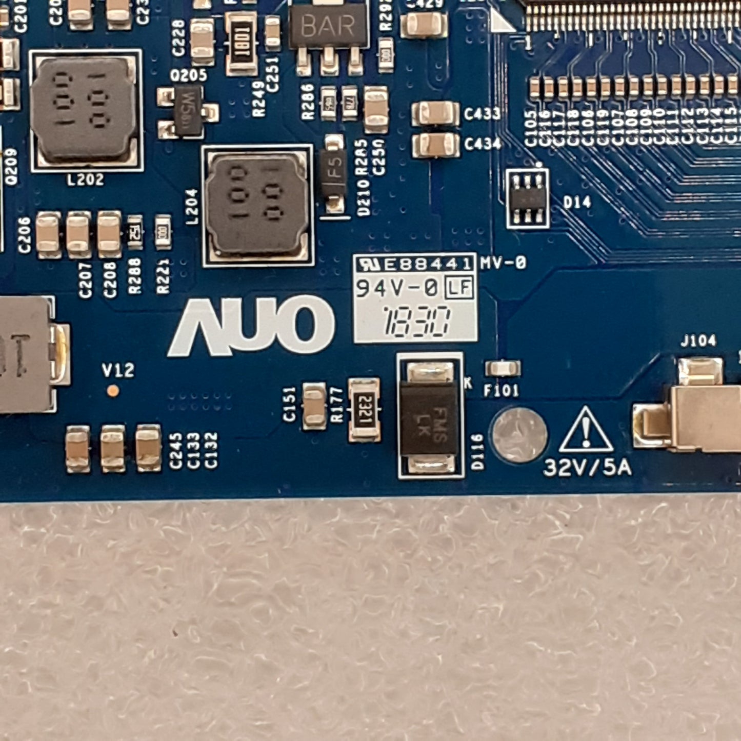 CARTE T-CON AUO 55T32-C0F pour télé TCL 50DP660