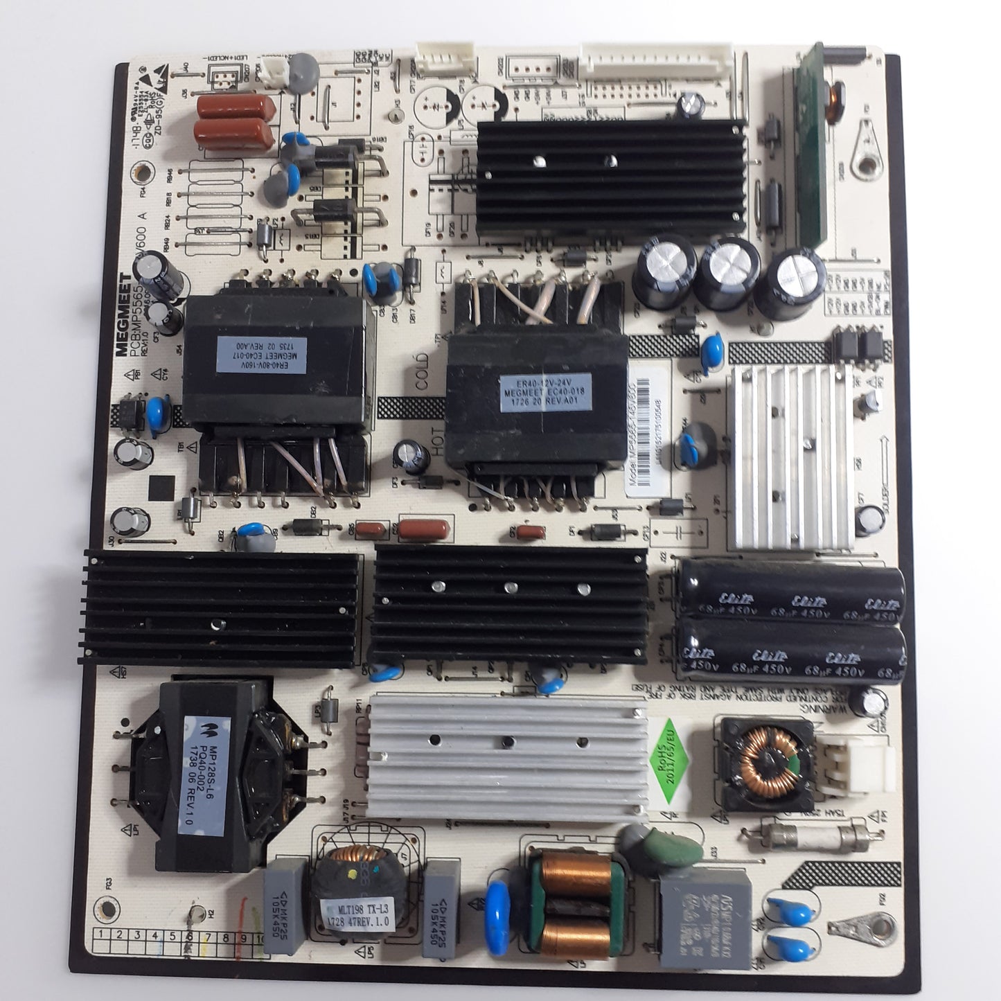 CARTE D'ALIMENTATION MP5565-145V600 pour Télé AKAI ATE-55B4744K