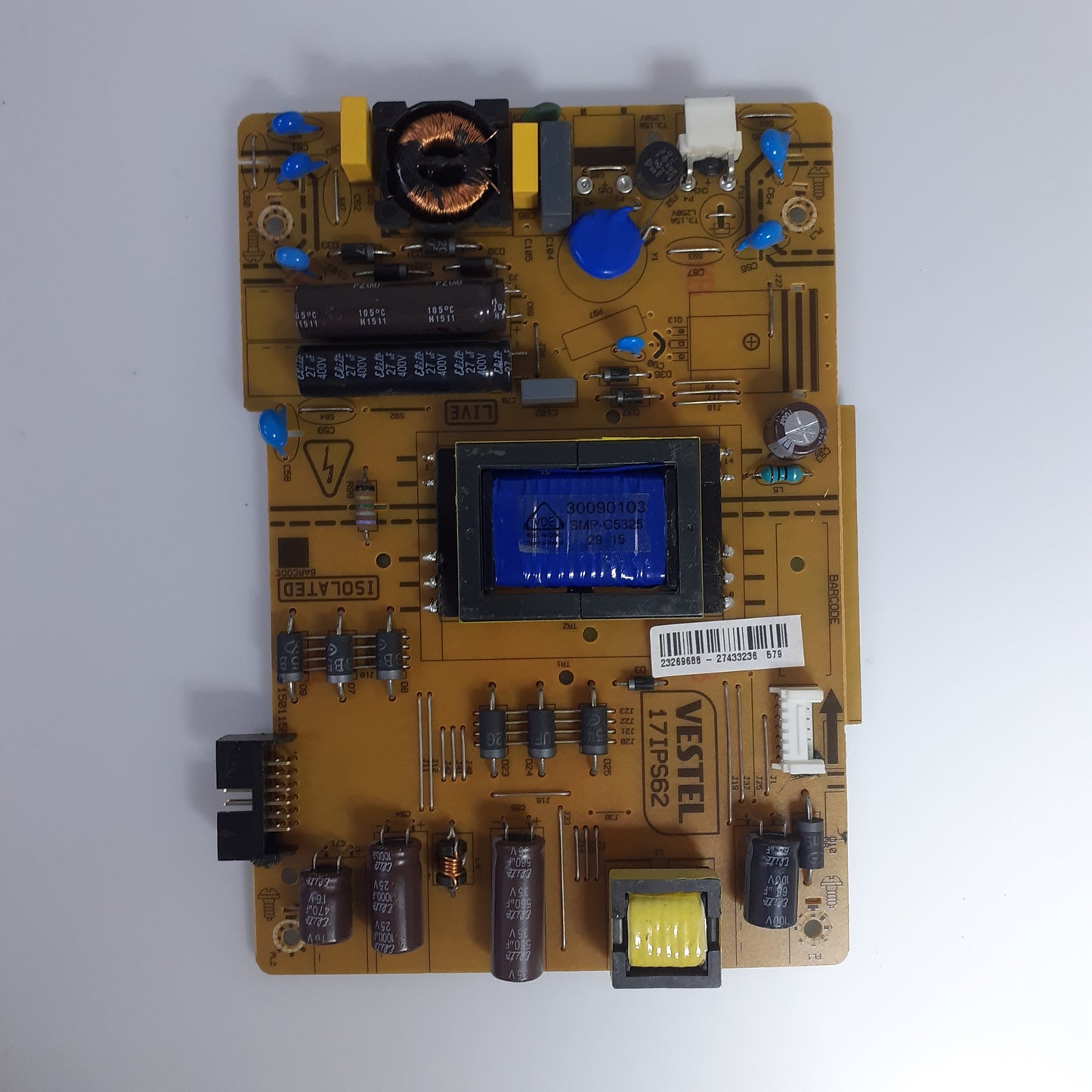 CARTE D'ALIMENTATION VESTEL 23269688 pour Télé