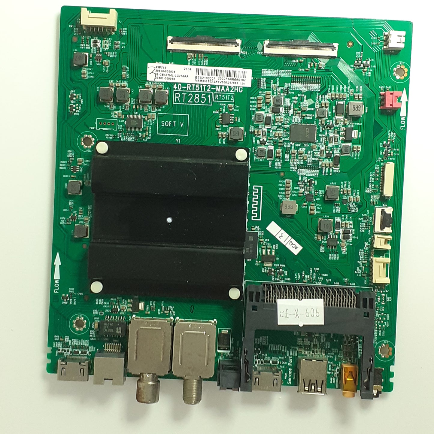 CARTE PRINCIPALE 08-CS43TML-LC254AA pour télé TCL 43P715