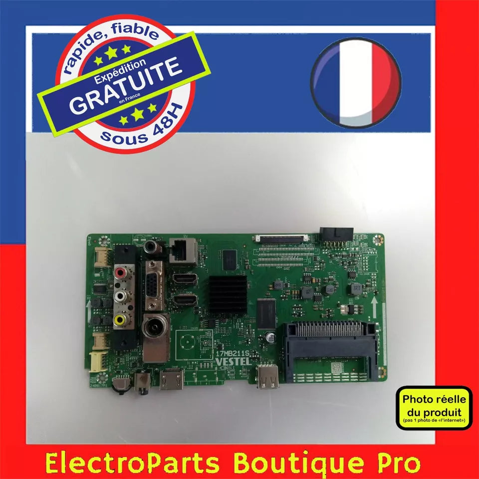 Carte principale VESTEL 17MB211S 23503505 pour télé HAIER LEF32V200S