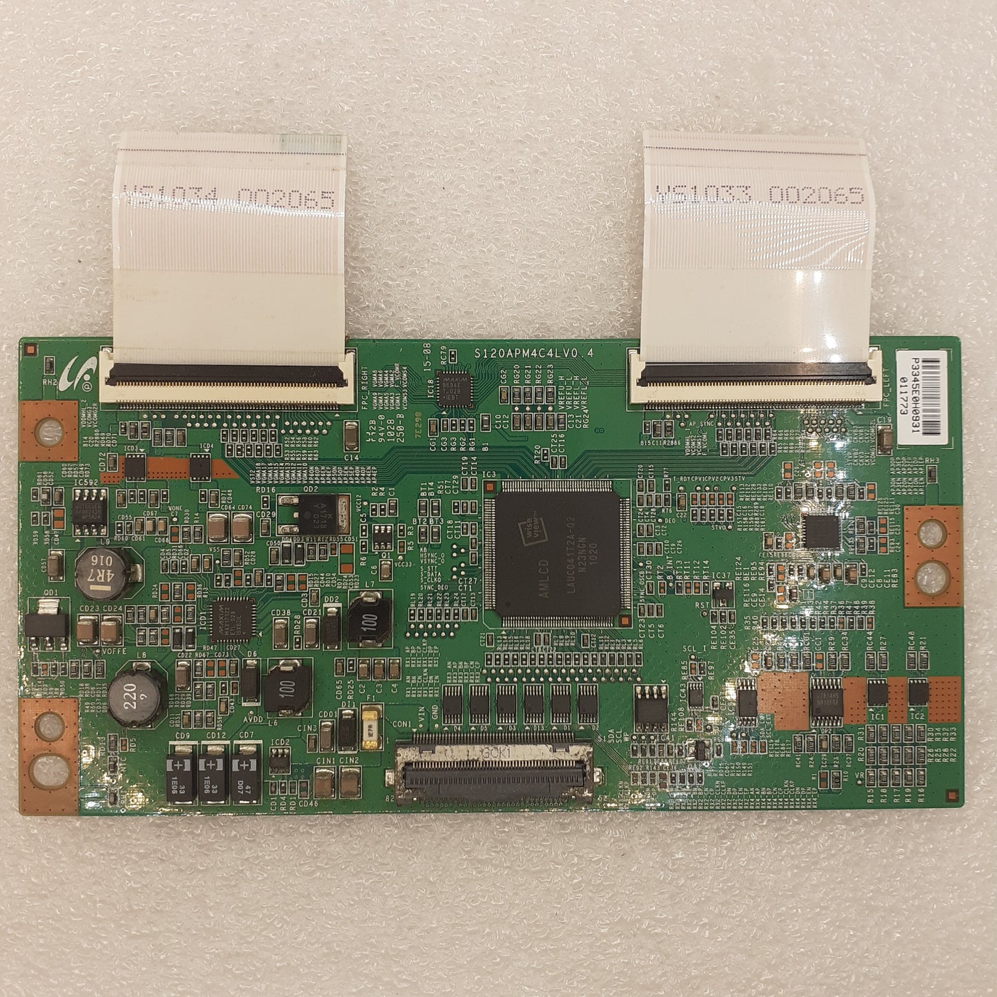 CARTE T-CON S120APM4C4LV0.4 pour Télé SAMSUNG LE40C630K1W