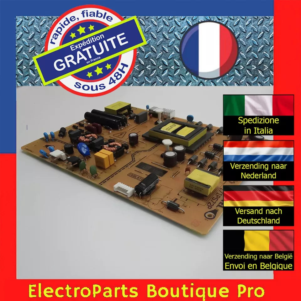 Carte d'alimentation VESTEL 17IPS72P 23623614 pour télé PANASONIC TX-43LX650E