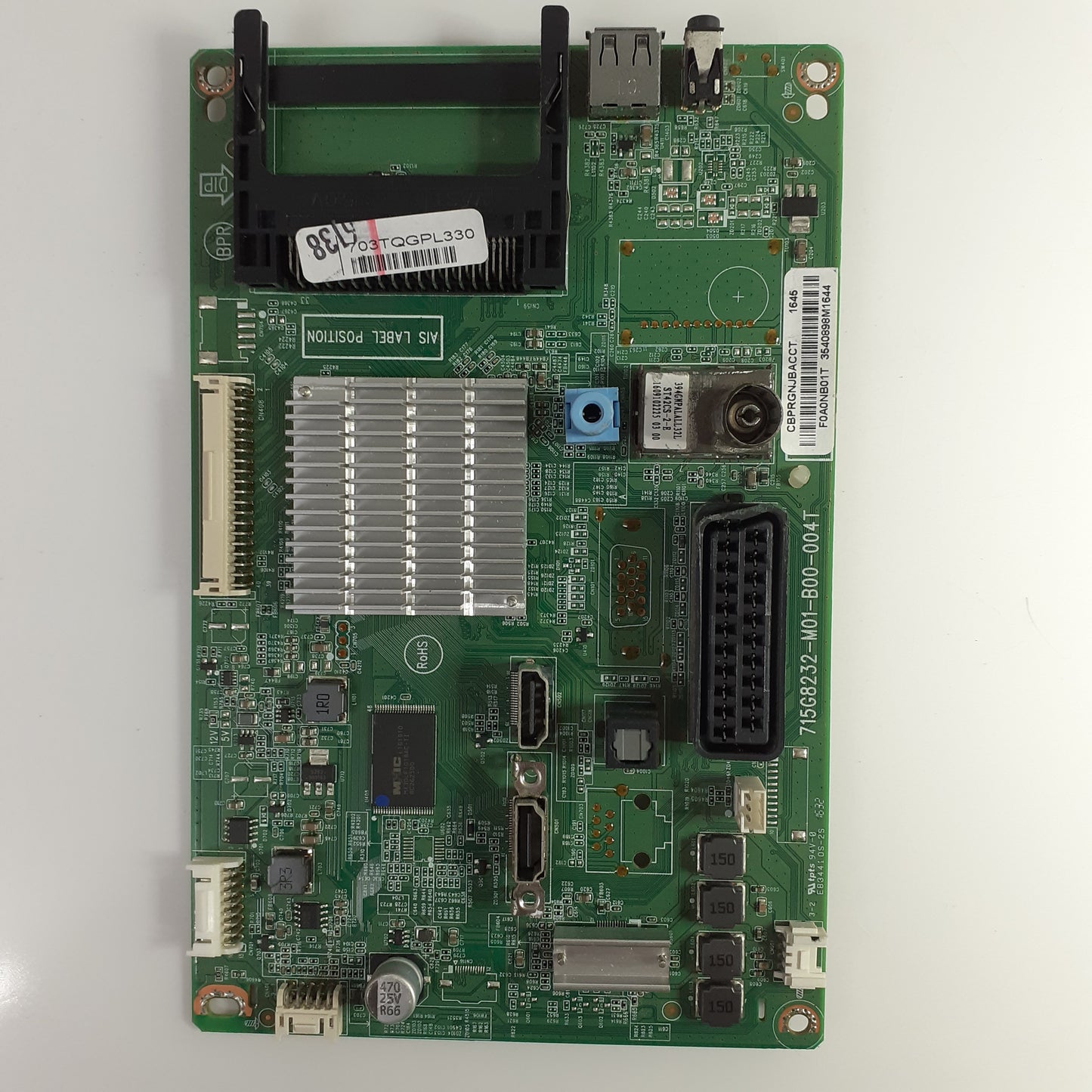CARTE PRINCIPALE 703TQGPL330 pour Télé PHILIPS 32PHT4131/12