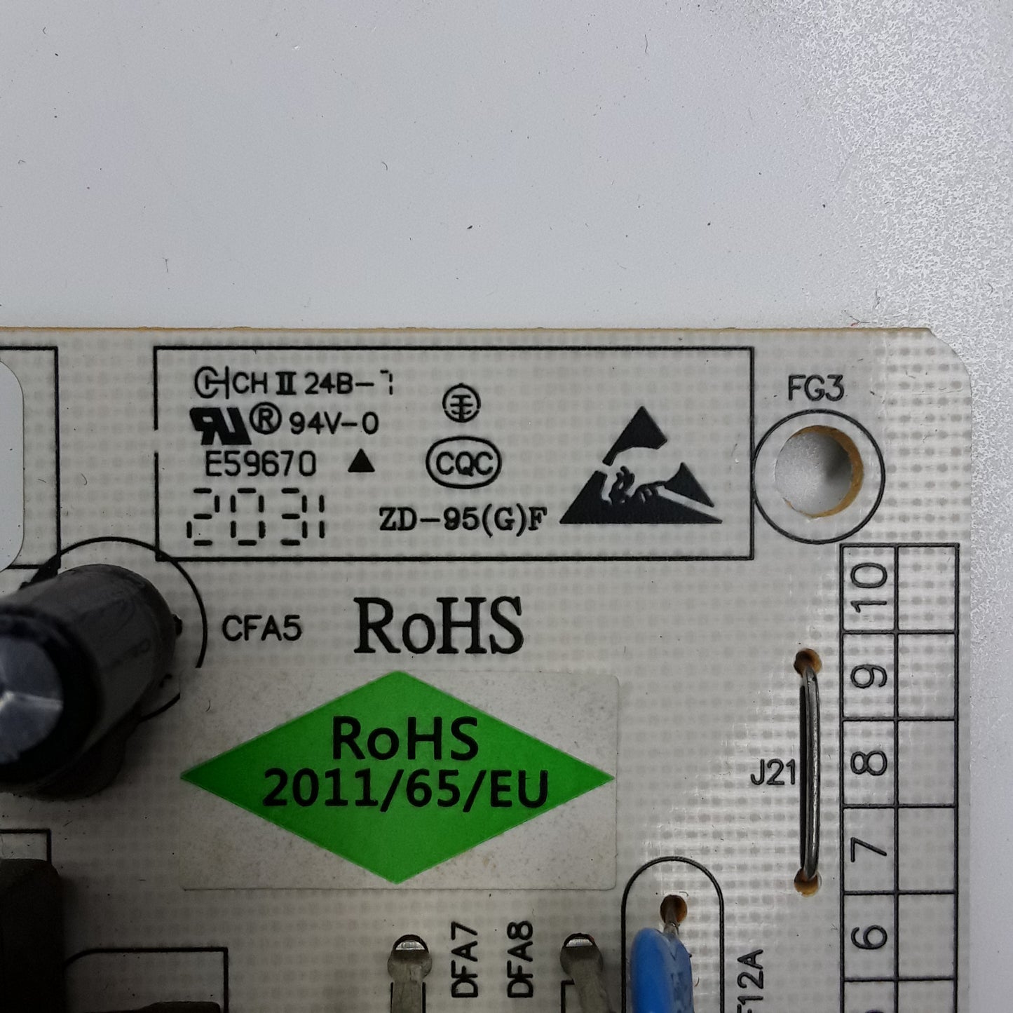 CARTE D'ALIMENTATION CH1160D-1MF 600-UBE pour télé CHIQ U55H7S