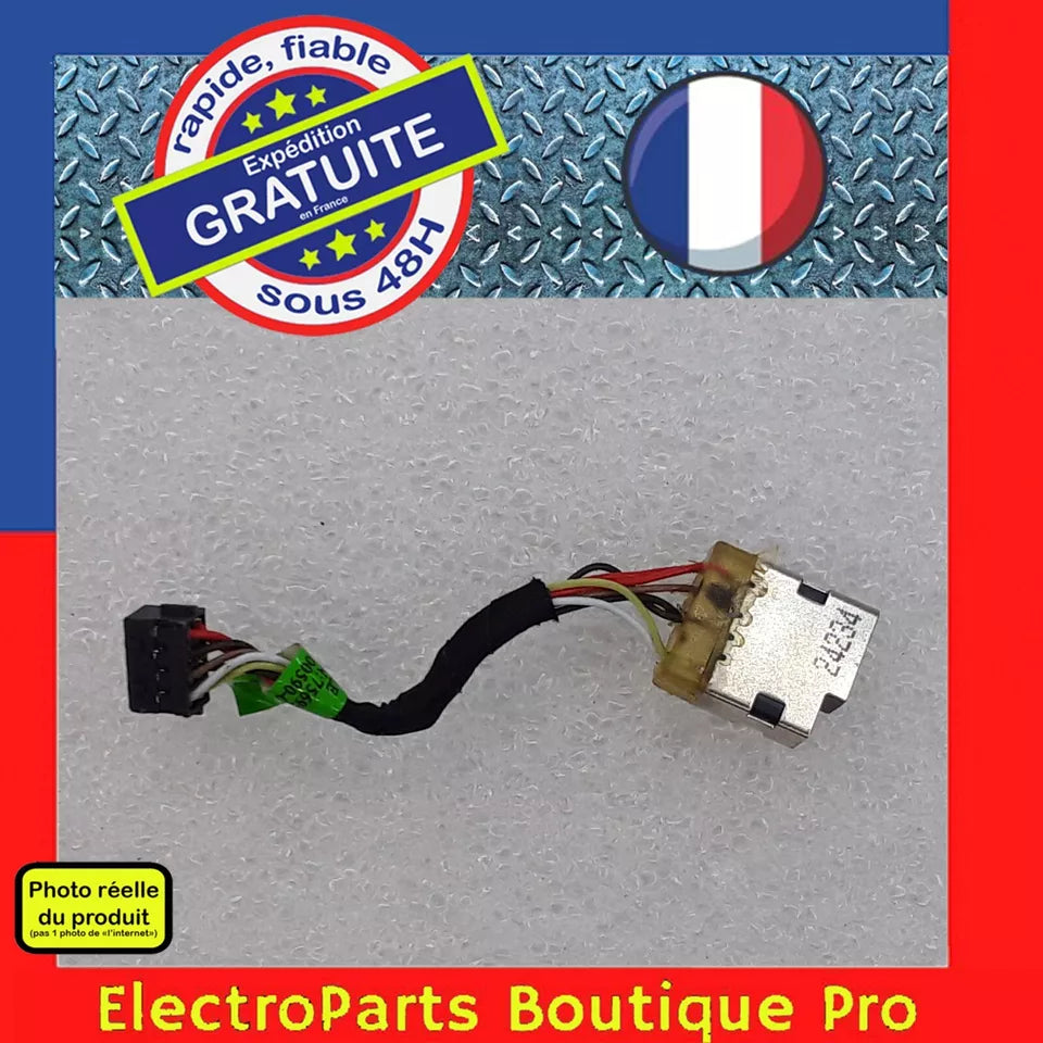 Connecteur d'alimentation 756956-YD1 pour PC portable HP 17-F056NF