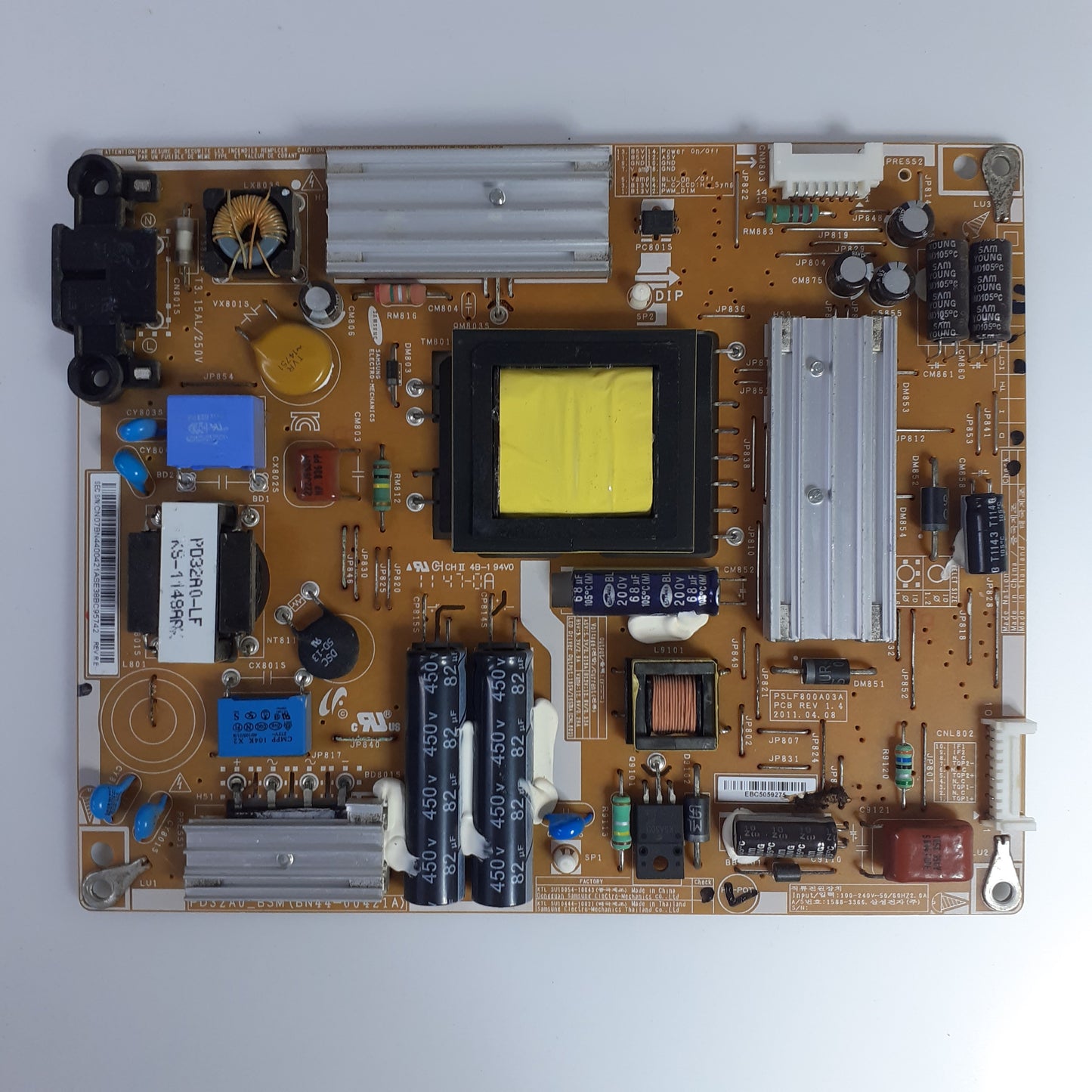 CARTE D'ALIMENTATION BN44-00421A pour Télé SAMSUNG UE32D4010