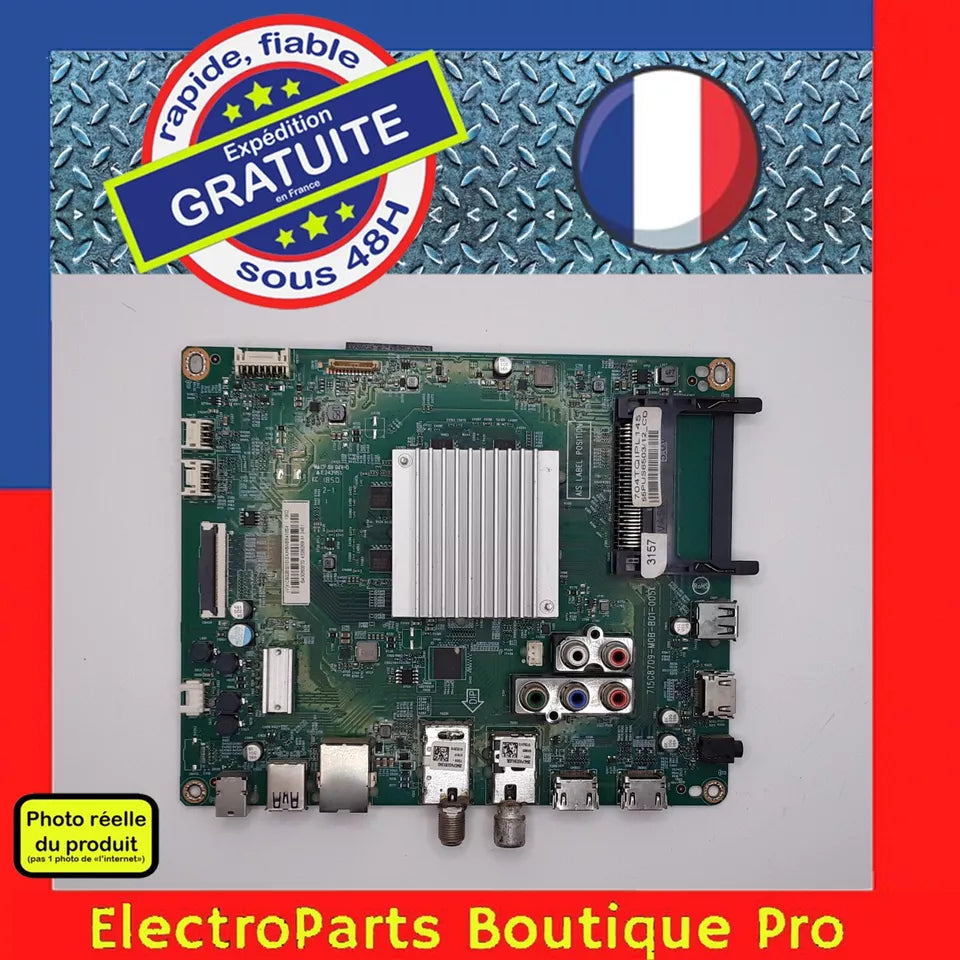 Carte principale 704TQIPL145 pour télé PHILIPS 55PUS6503/12