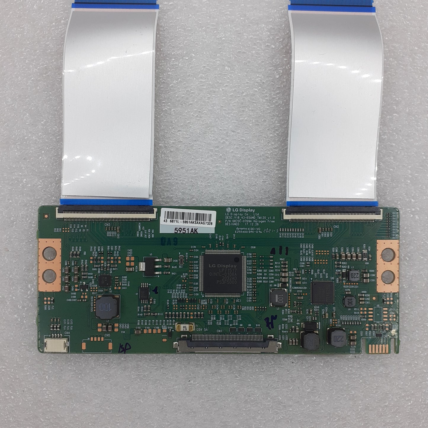 CARTE T-CON LG 6870C-0769A pour télé PHILIPS 43PUS8505/12