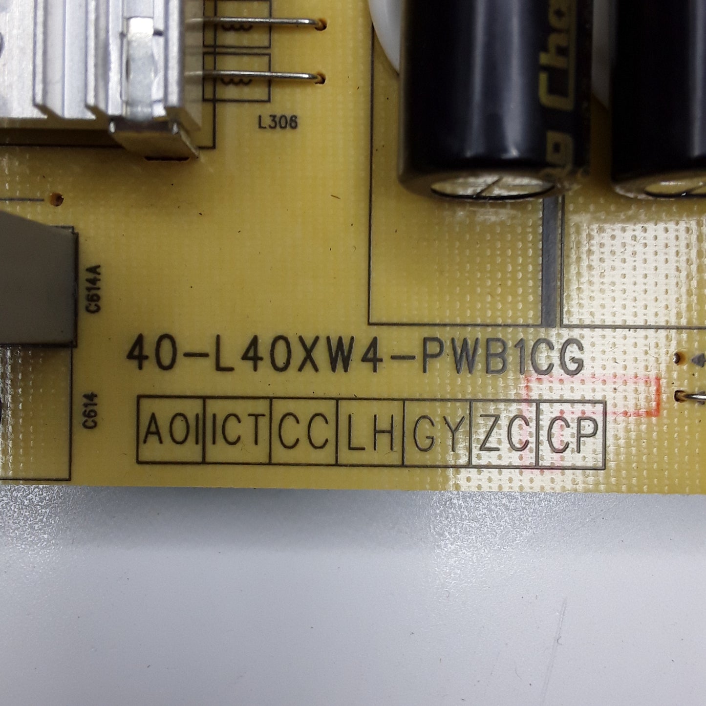 CARTE D'ALIMENTATION 40-L40XW4-PWB1CG pour télé TCL 75C725