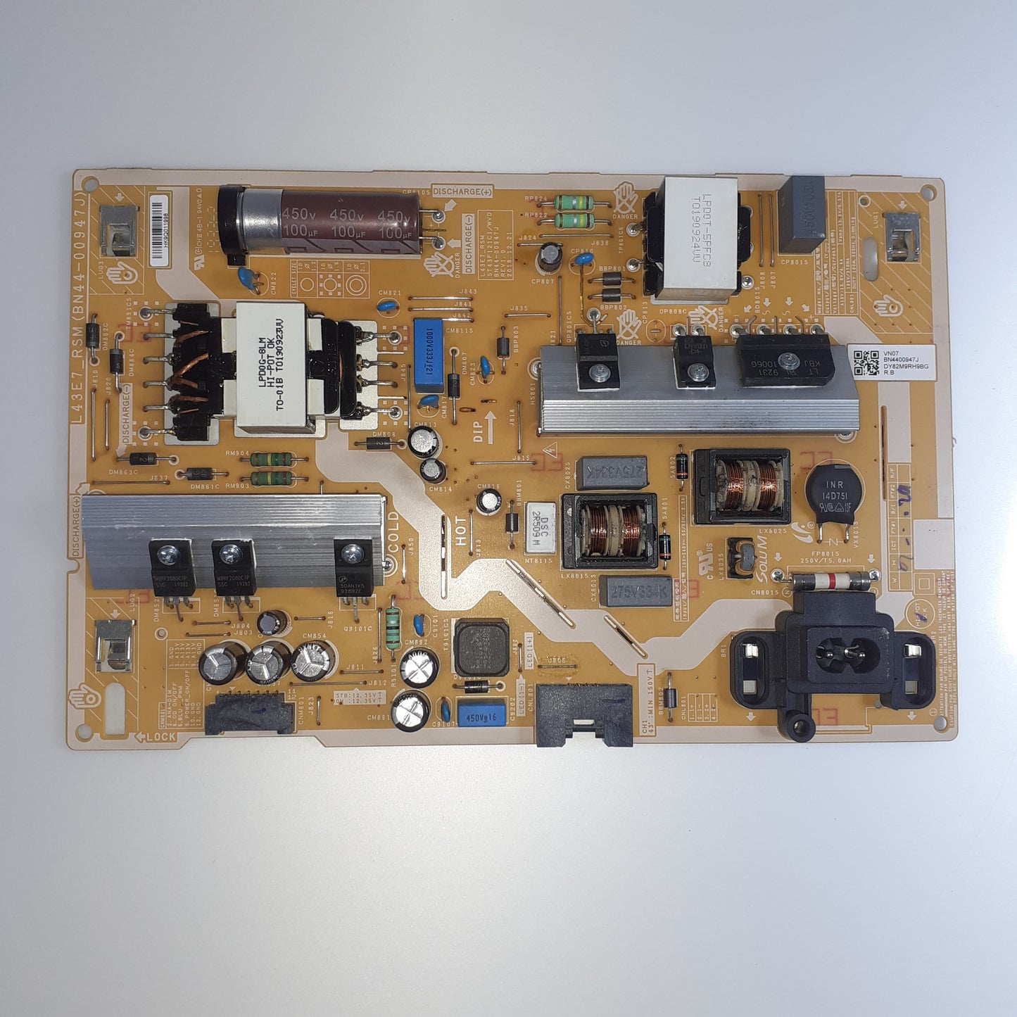 CARTE D'ALIMENTATION BN44-00947J pour Télé SAMSUNG UE43RU7175U