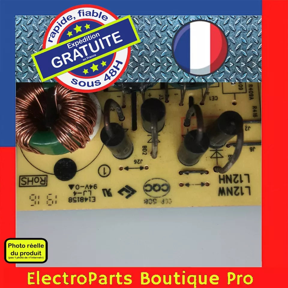 Carte d'alimentation 08-L12NHA2-PW200AB pour télé THOMSON 55UE6400W