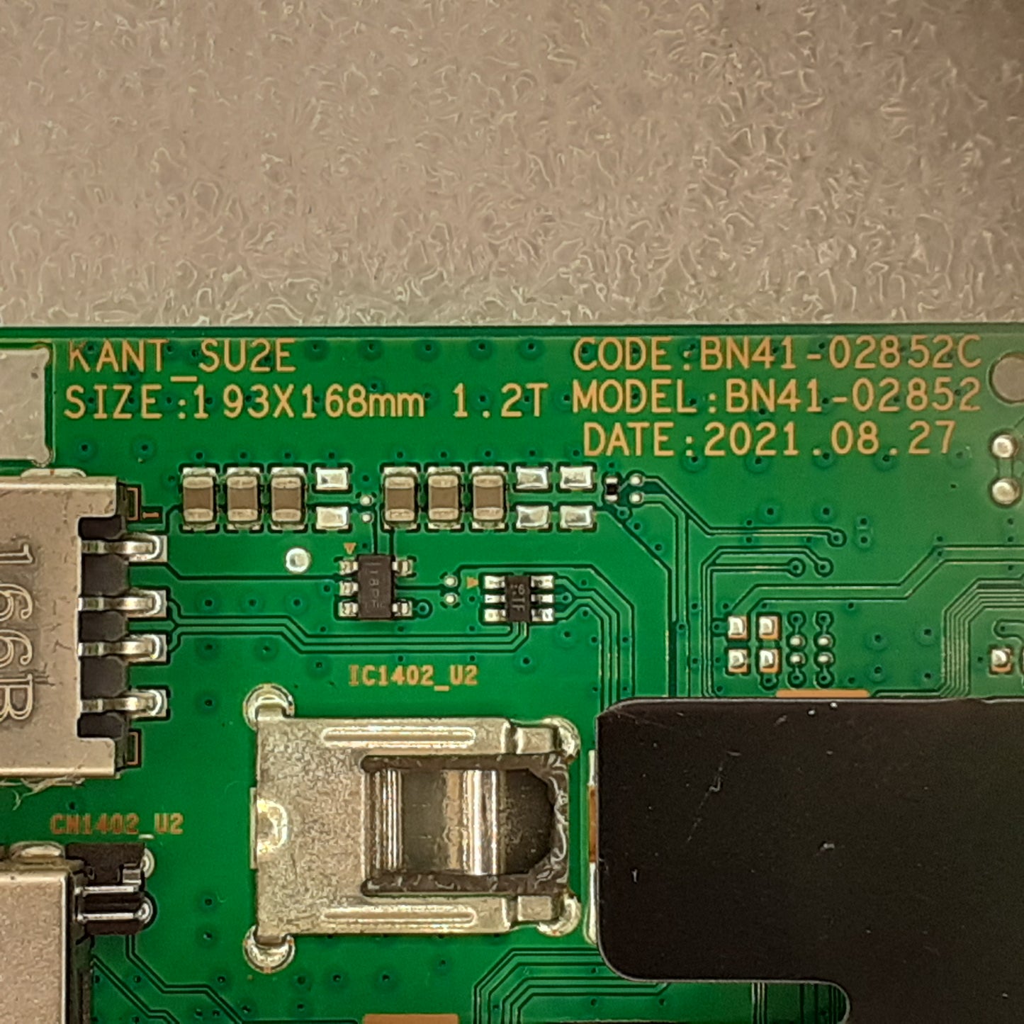 CARTE PRINCIPALE BN94-00052T pour Télé SAMSUNG UE58AU7105