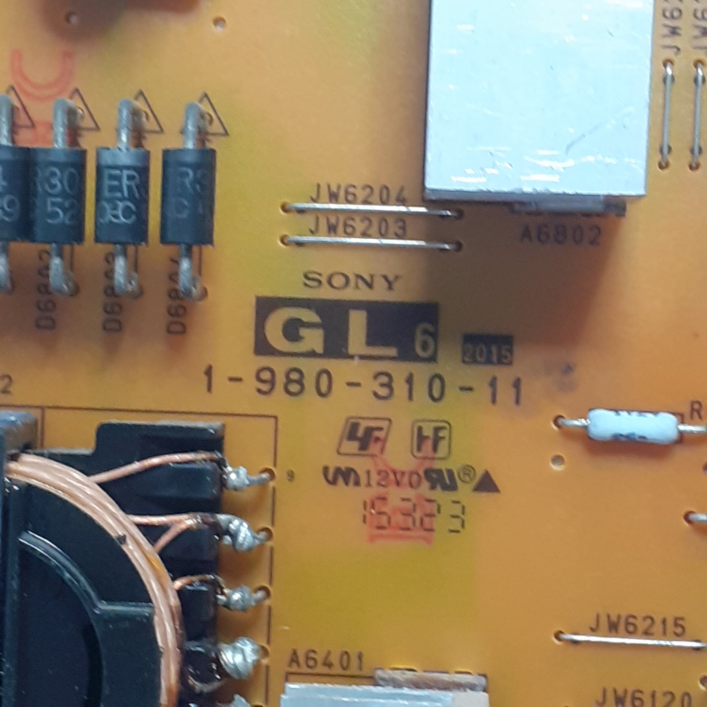 CARTE D'ALIMENTATION 147463311 pour télé SONY KD - 49X8005C