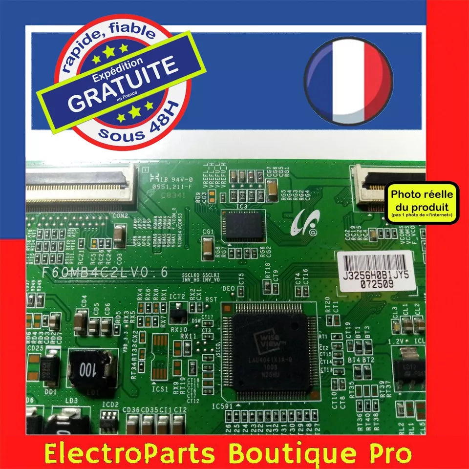 Carte T-CON F60MB4C2LV0.6 pour télé