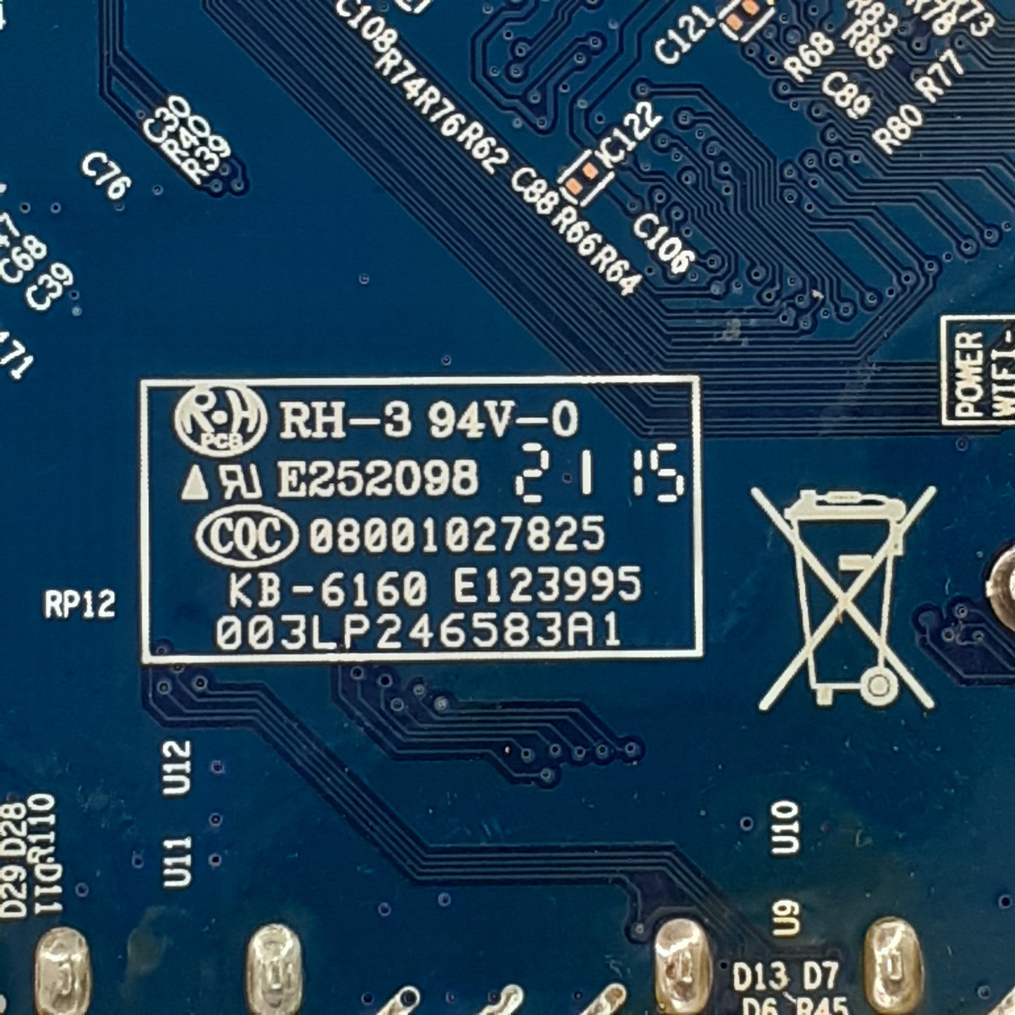 CARTE PRINCIPALE CV6886H-C pour Télé FPS FPSTVEL50LUHD