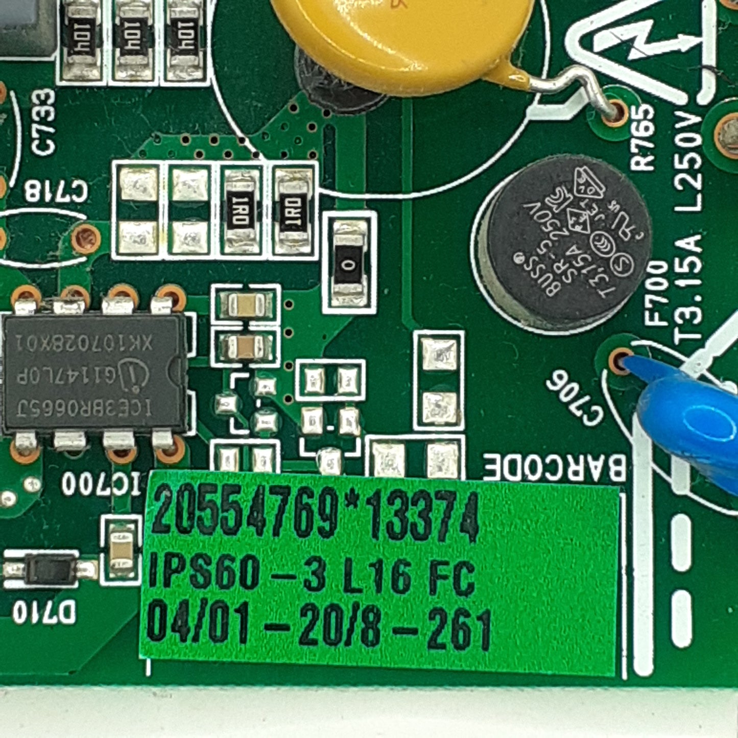 CARTE D'ALIMENTATION VESTEL 20554697 20554769 pour télé WALTHAM