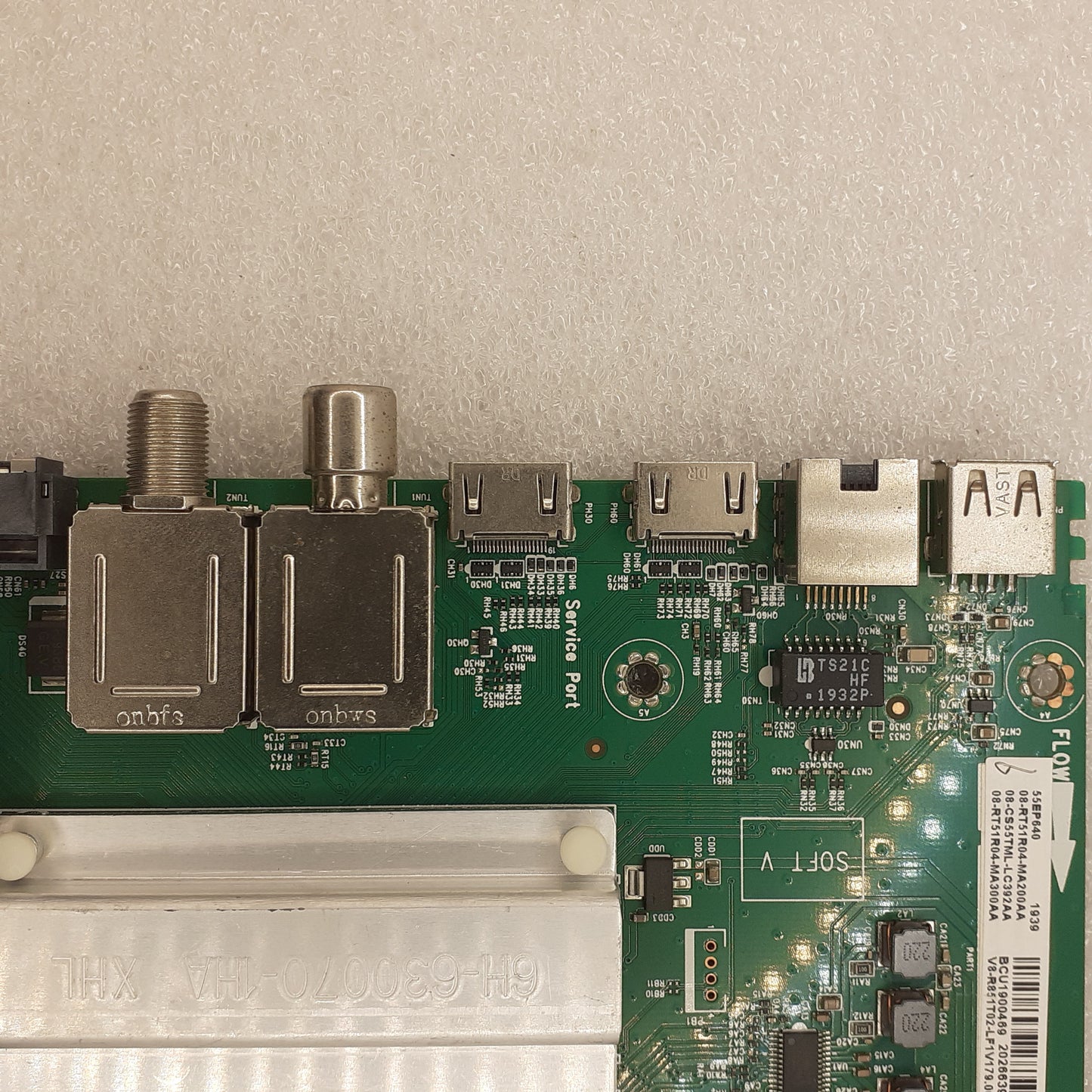 Carte principale 40-RT51R1-MAB2HG pour Télé TCL 55EP640