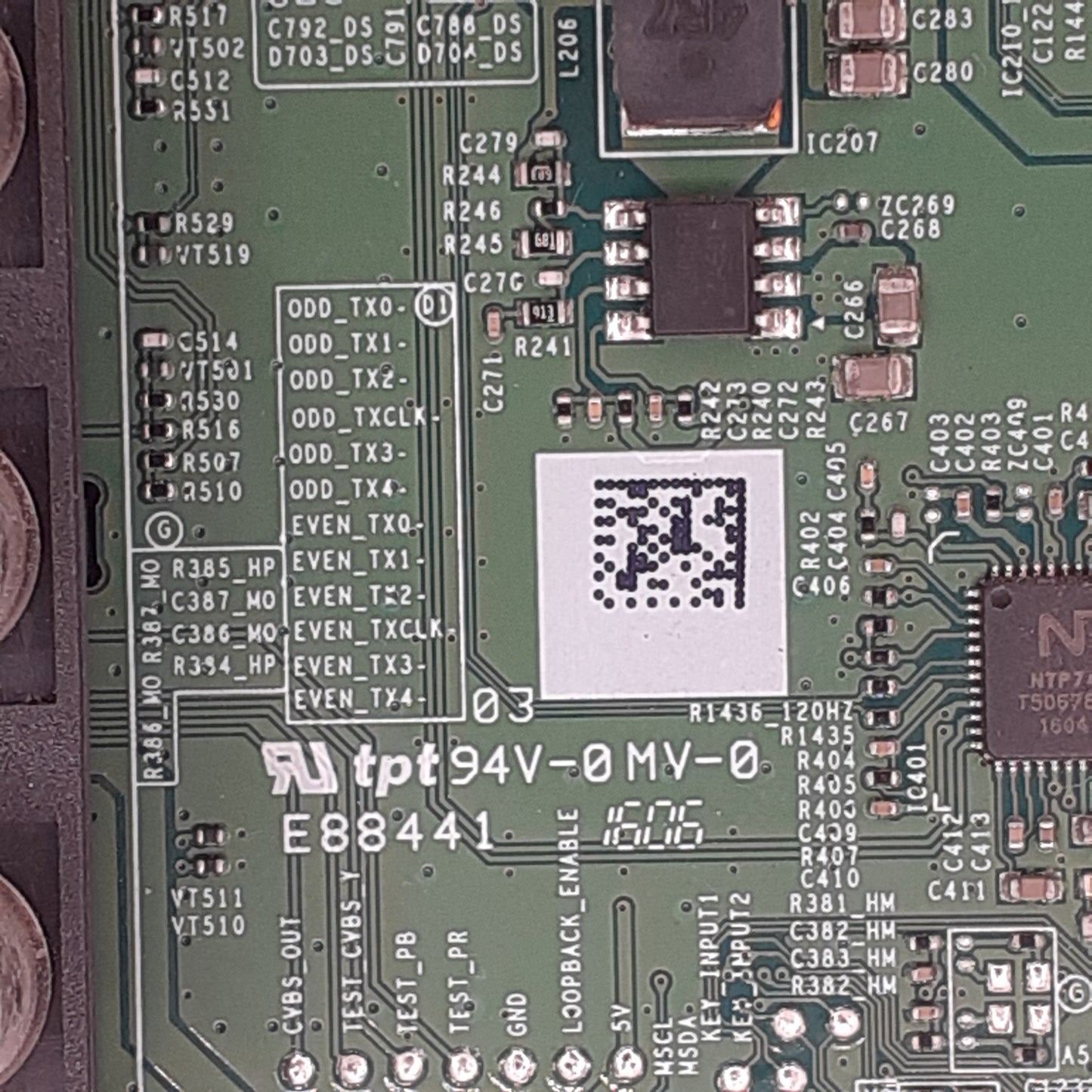 Carte principale BN94-09093E pour Télé SAMSUNG UE48J6300