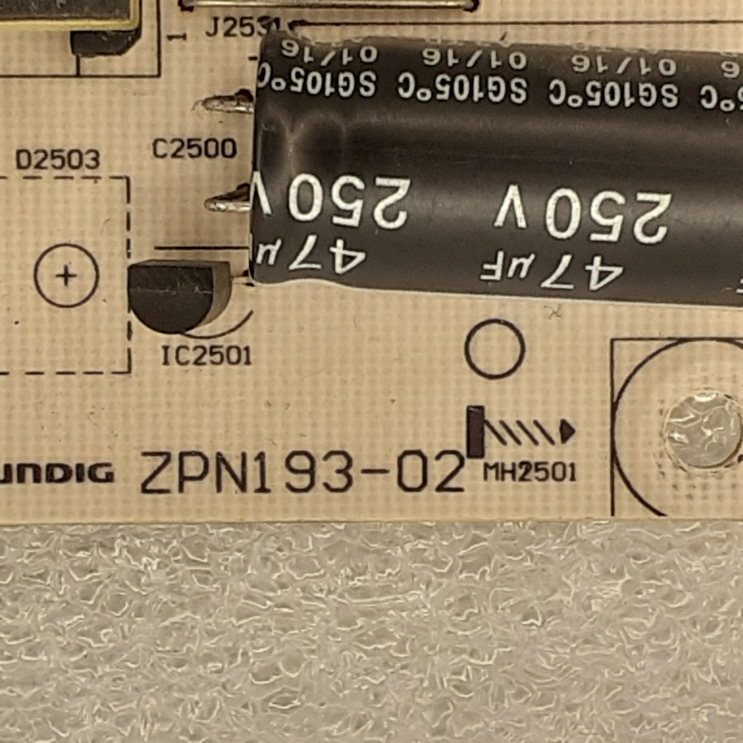 carte Pilote LED ZPN120 ZPN193-02 pour Télé GRUNDIG 49 VLX 8650 BP
