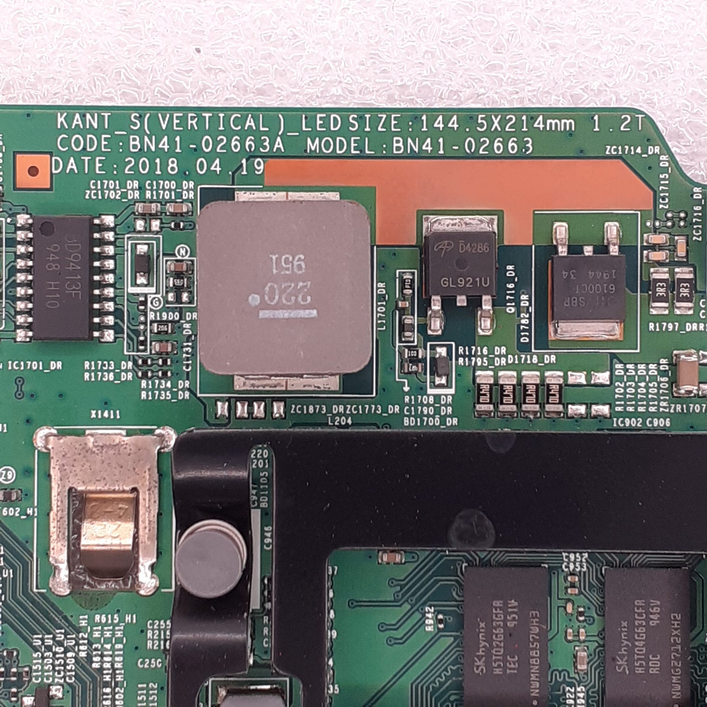 CARTE PRINCIPALE BN94-13998L pour Télé SAMSUNG UE32N5305 AKXXC
