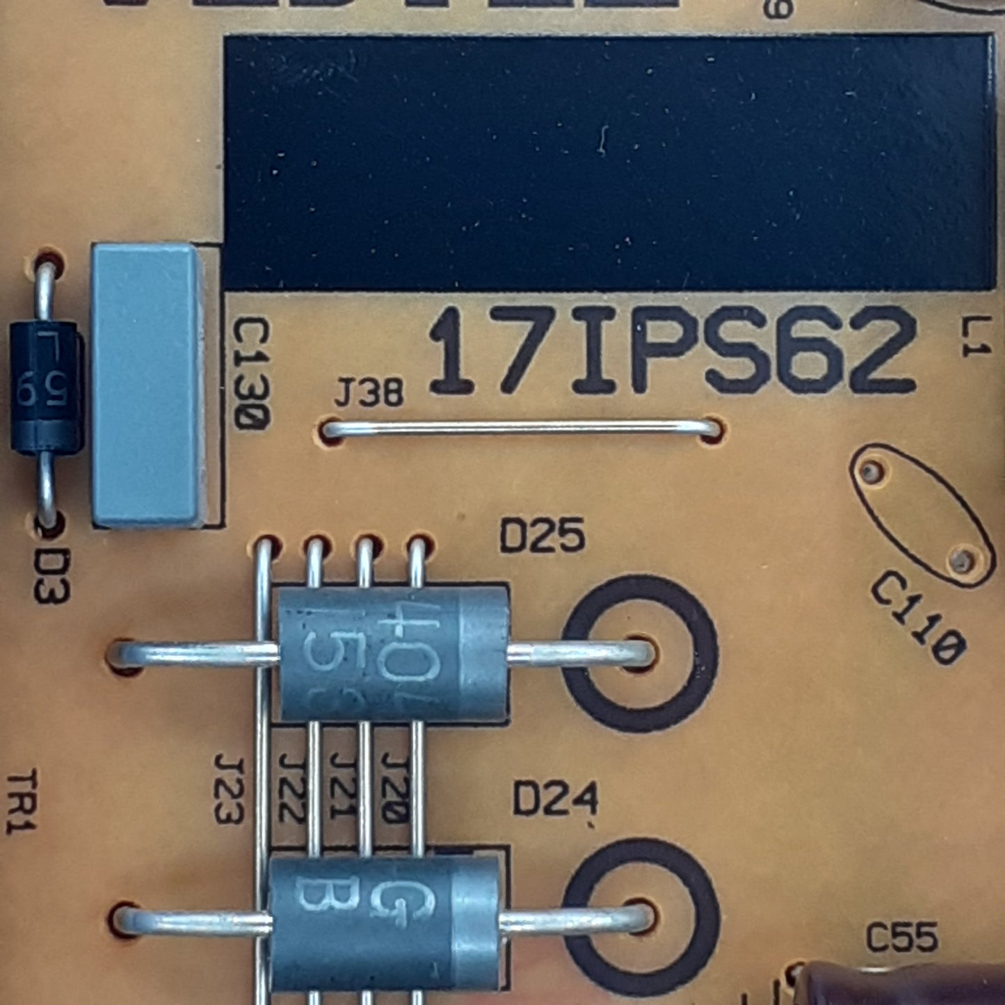 CARTE D'ALIMENTATION VESTEL 23758942 pour télé HITACHI 50F501HAK5360