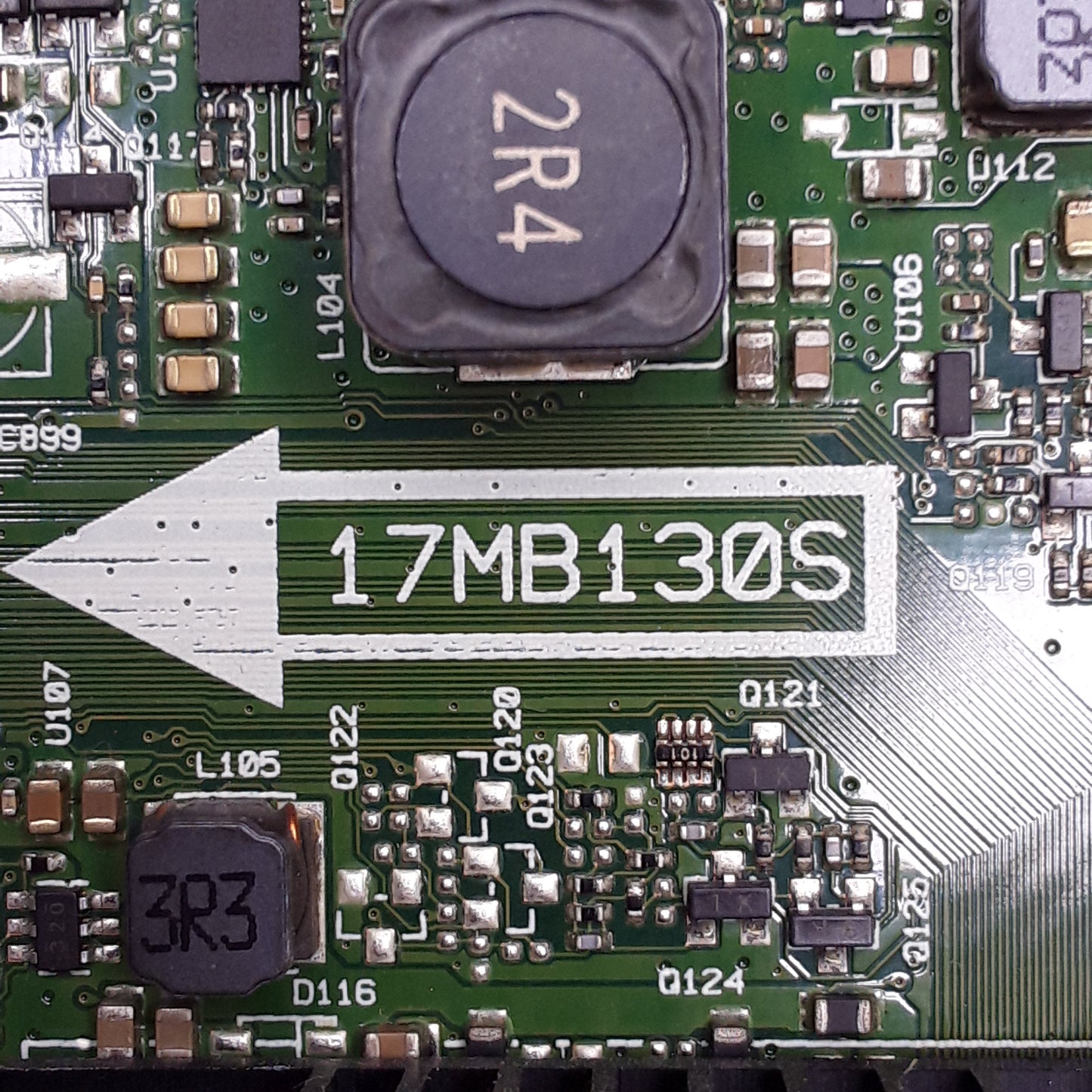CARTE PRINCIPALE 23603812 pour télé TECHWOOD