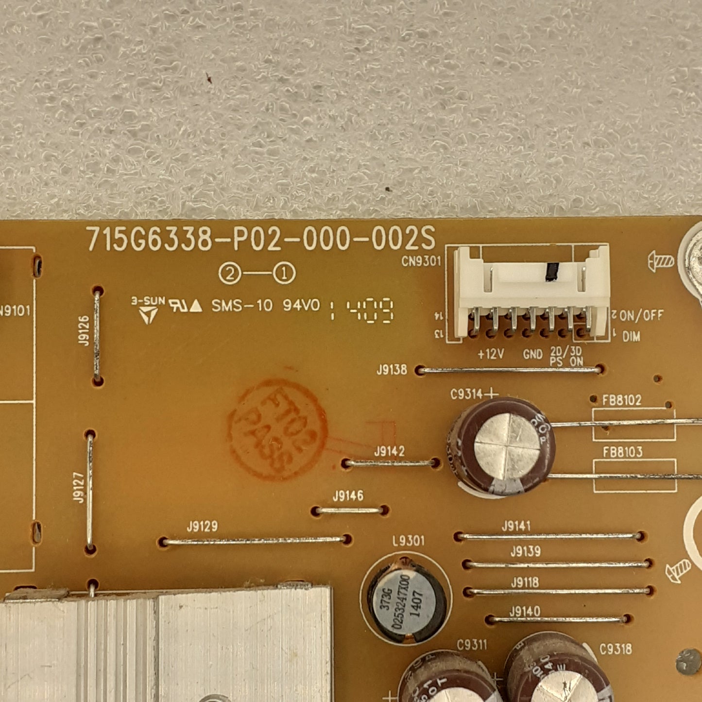 CARTE D'ALIMENTATION ADTVD1213AC1 / 715G6338-P02-000-002S pour Télé PHILIPS 47PFH6309/88