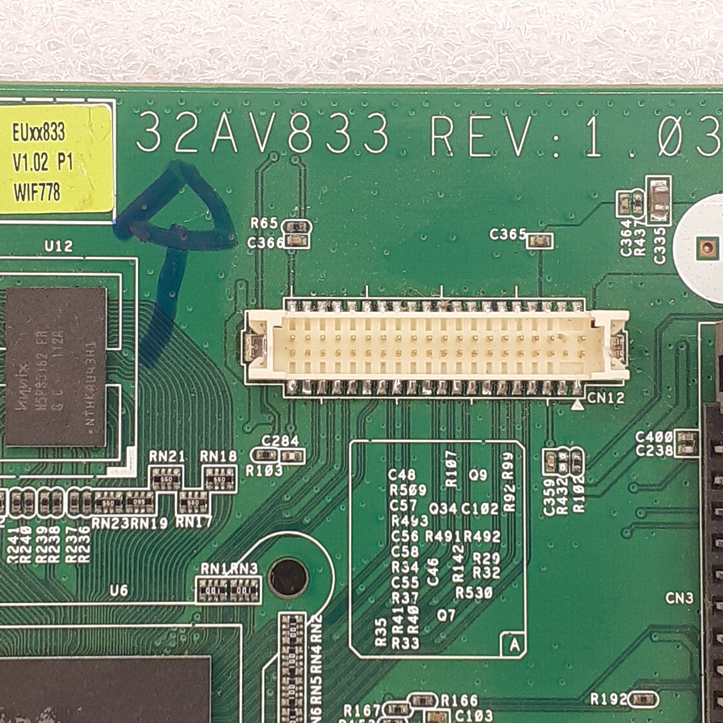 Carte principale 32AV833 REV1.03 pour Télé TOSHIBA